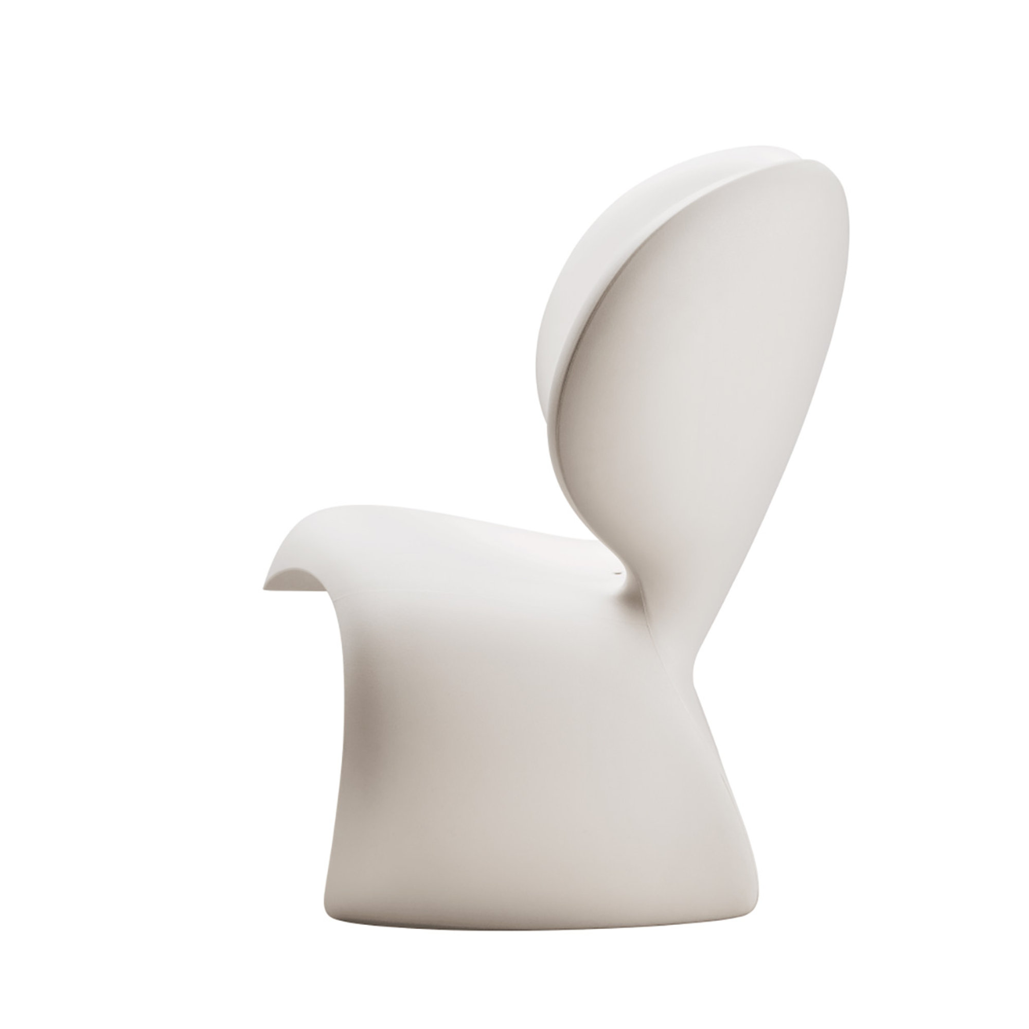 Poltrona Don't F**K with the mouse, bianco QEEBOO vista1