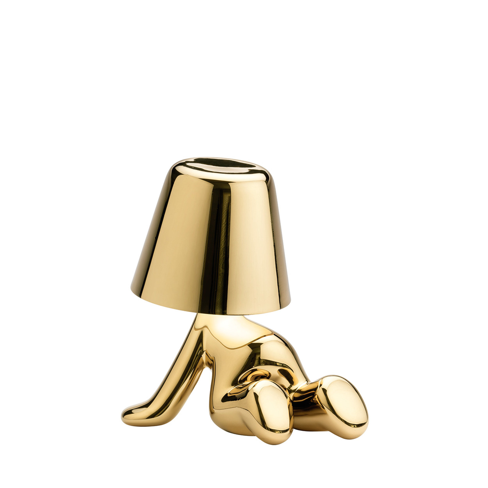 Lampada Golden Brothers Ron, oro QEEBOO vista1