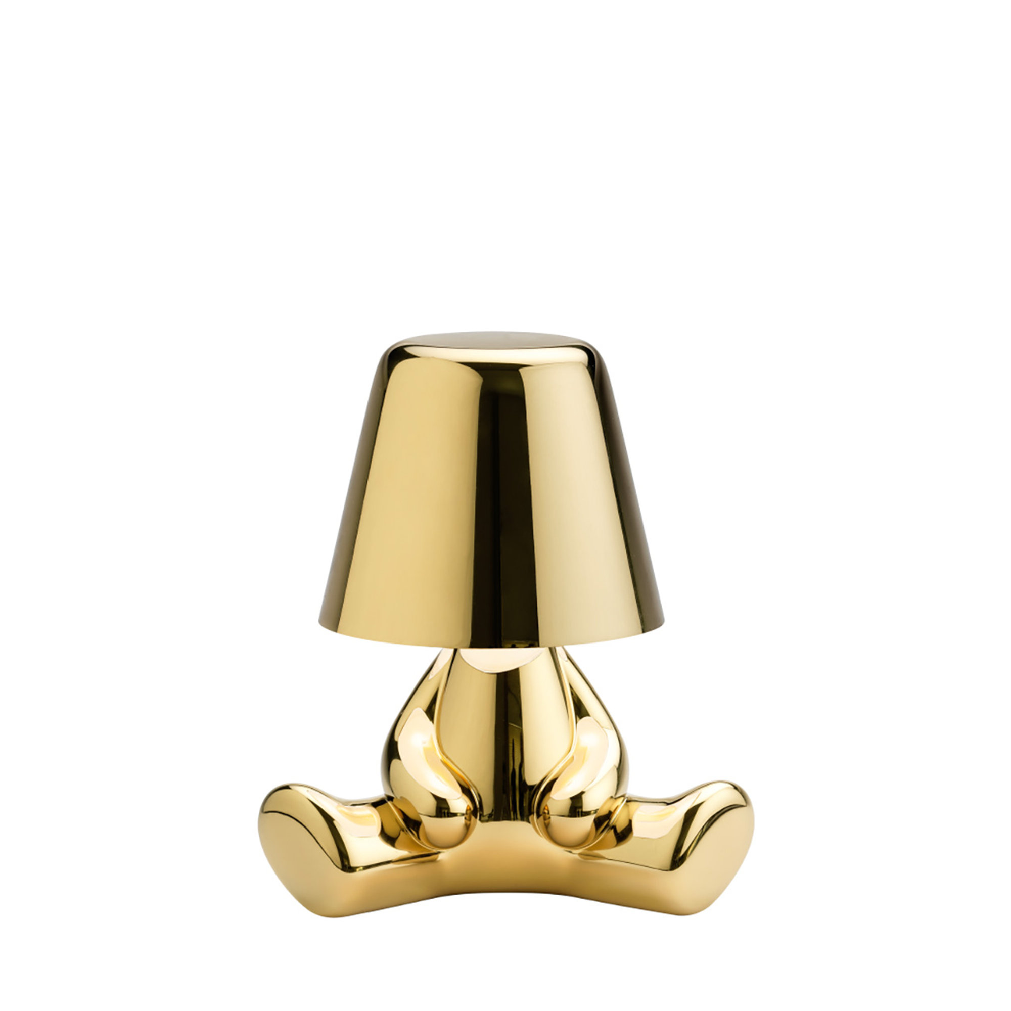 Lampada Golden Brothers Joe, oro QEEBOO vista1