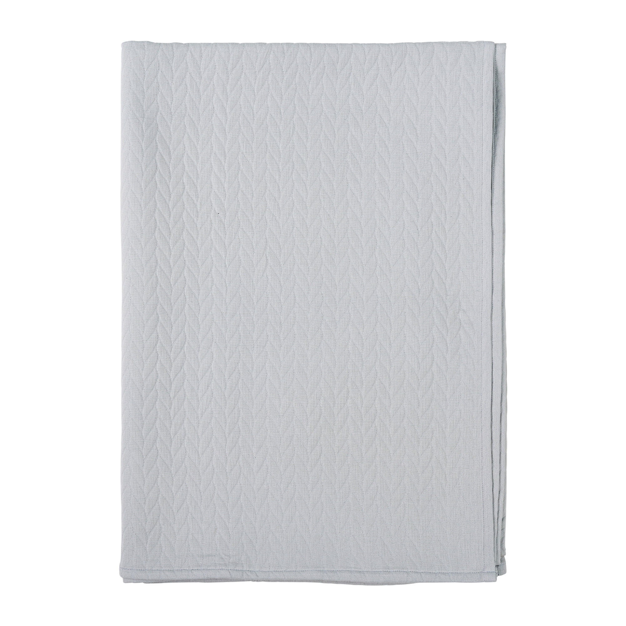 Treccia - coperta 250x270 grigia Novità Home vista1