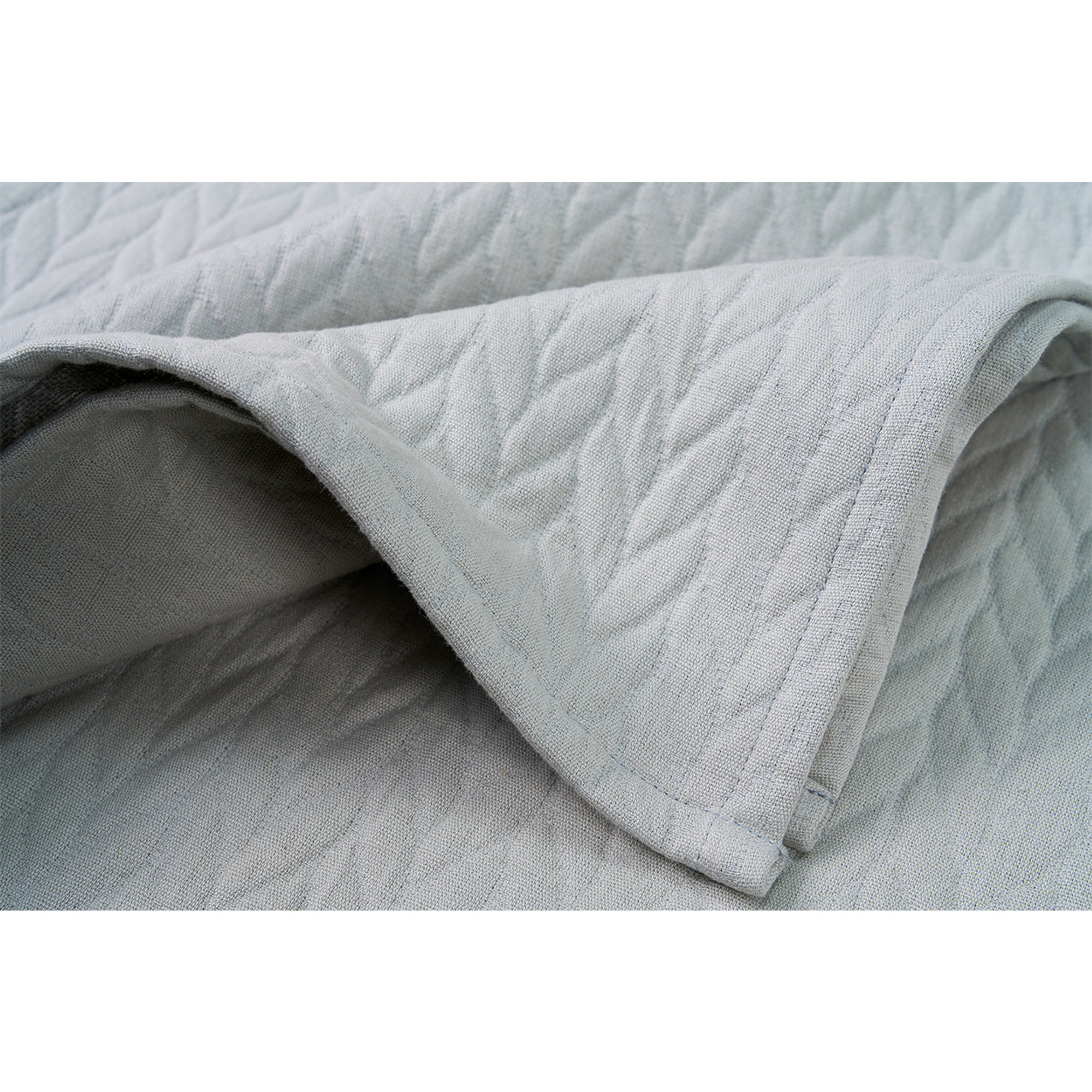 Treccia - coperta 250x270 grigia Novità Home vista3