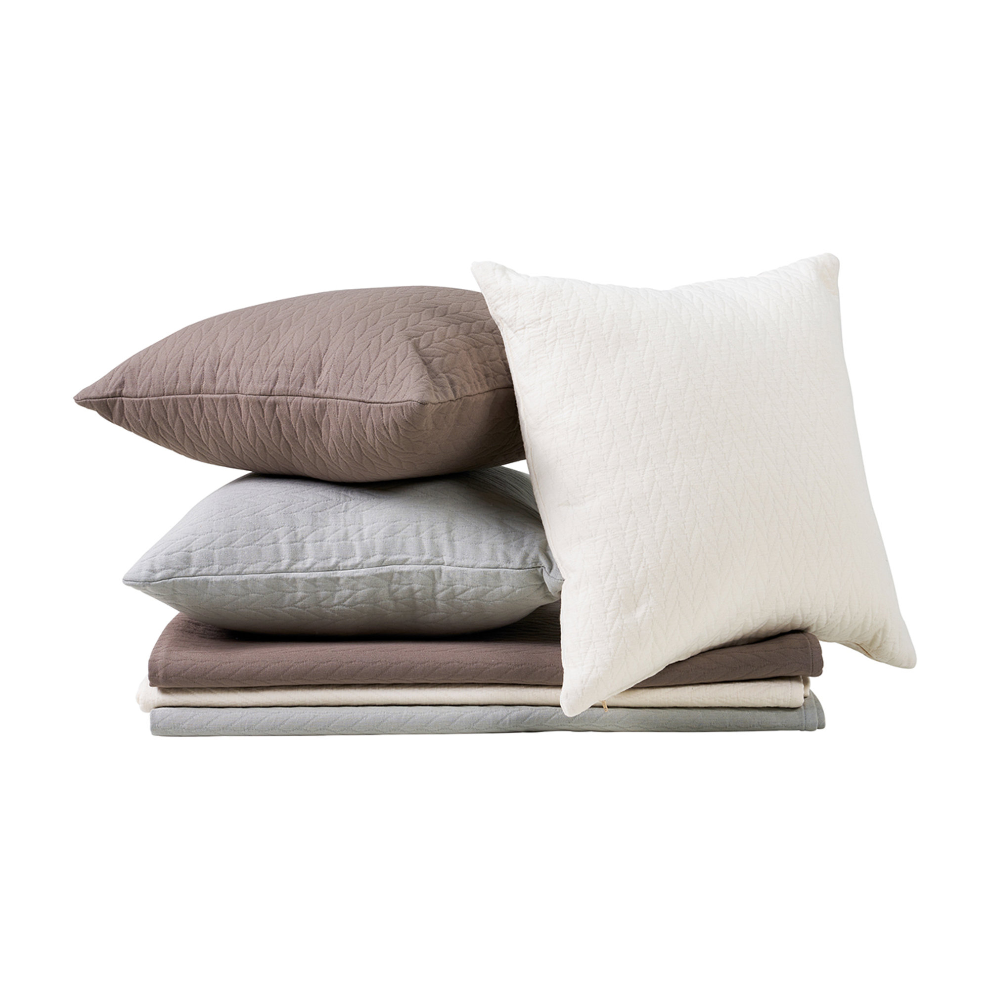 Braid - blanket 250x270 white Novità Home vista3