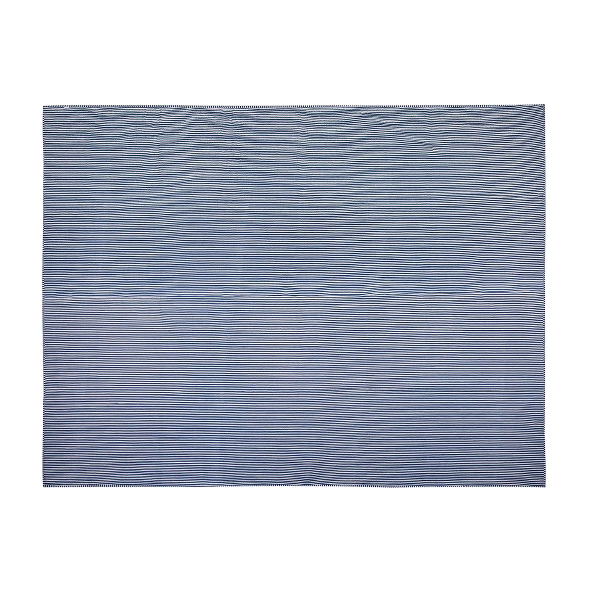 Edredón - colcha matrimonial reversible rayas azules Novità Home vista0