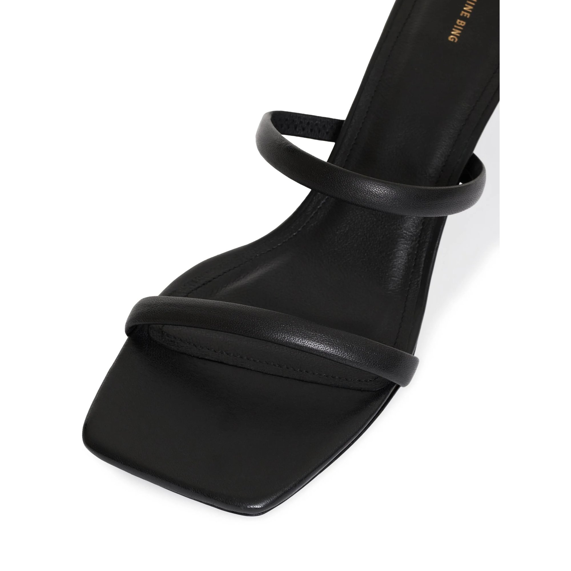 Hilda Mule Sandals Black A1411101blk1 Anine Bing vista3