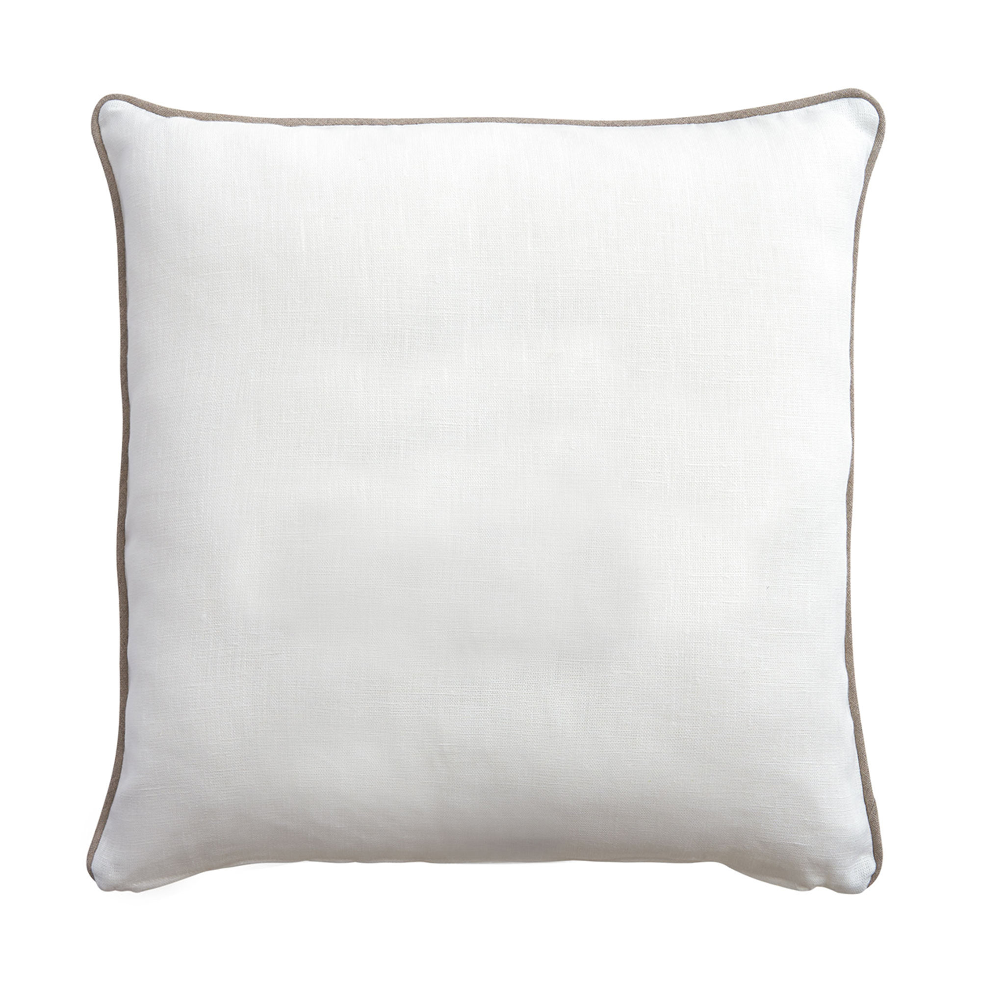 MILOS Cojín Decorativo, Blanco, 45x45 Biancoperla vista1