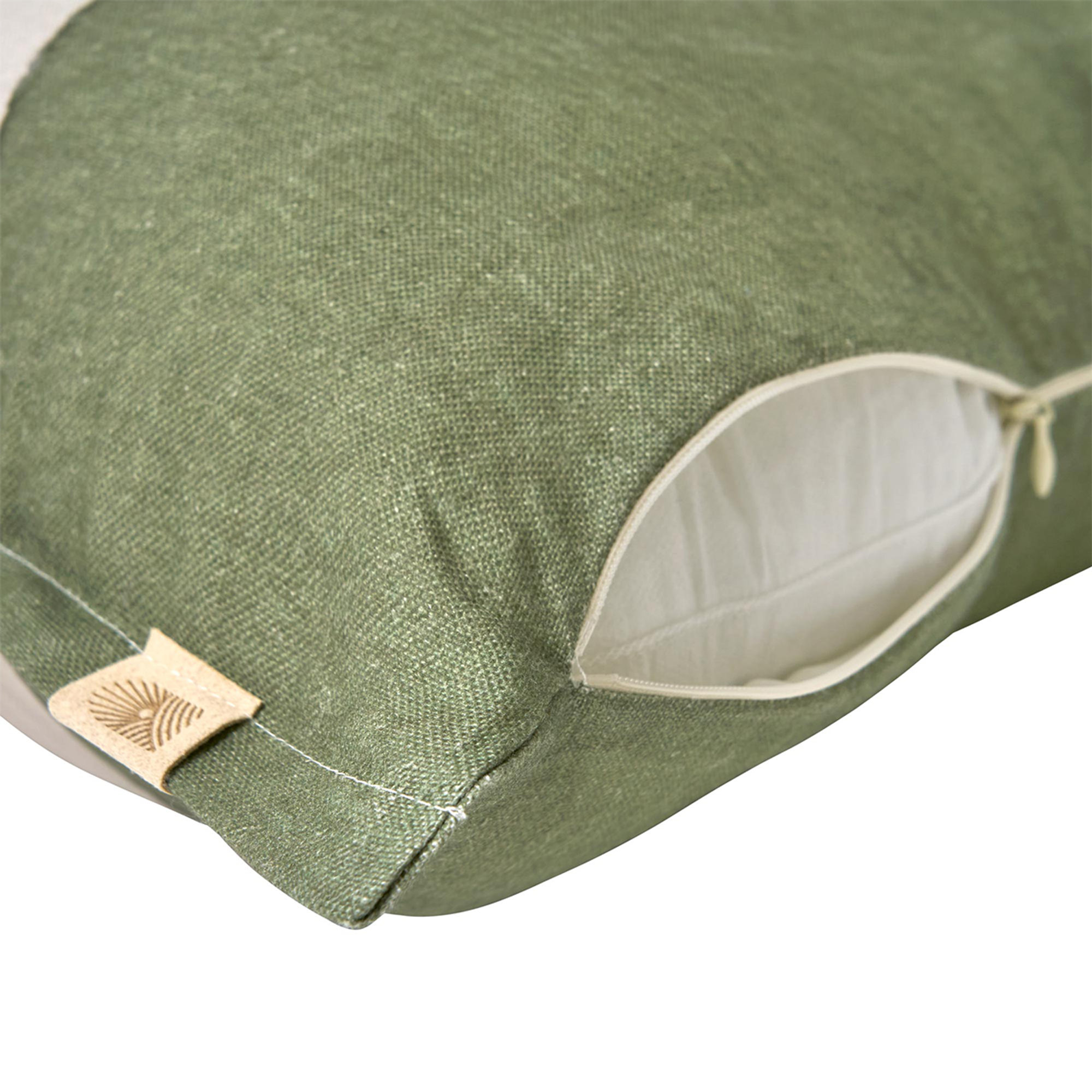 KANVAS Cojín decorativo cuadrado, Tegola, 45x45 Biancoperla vista1