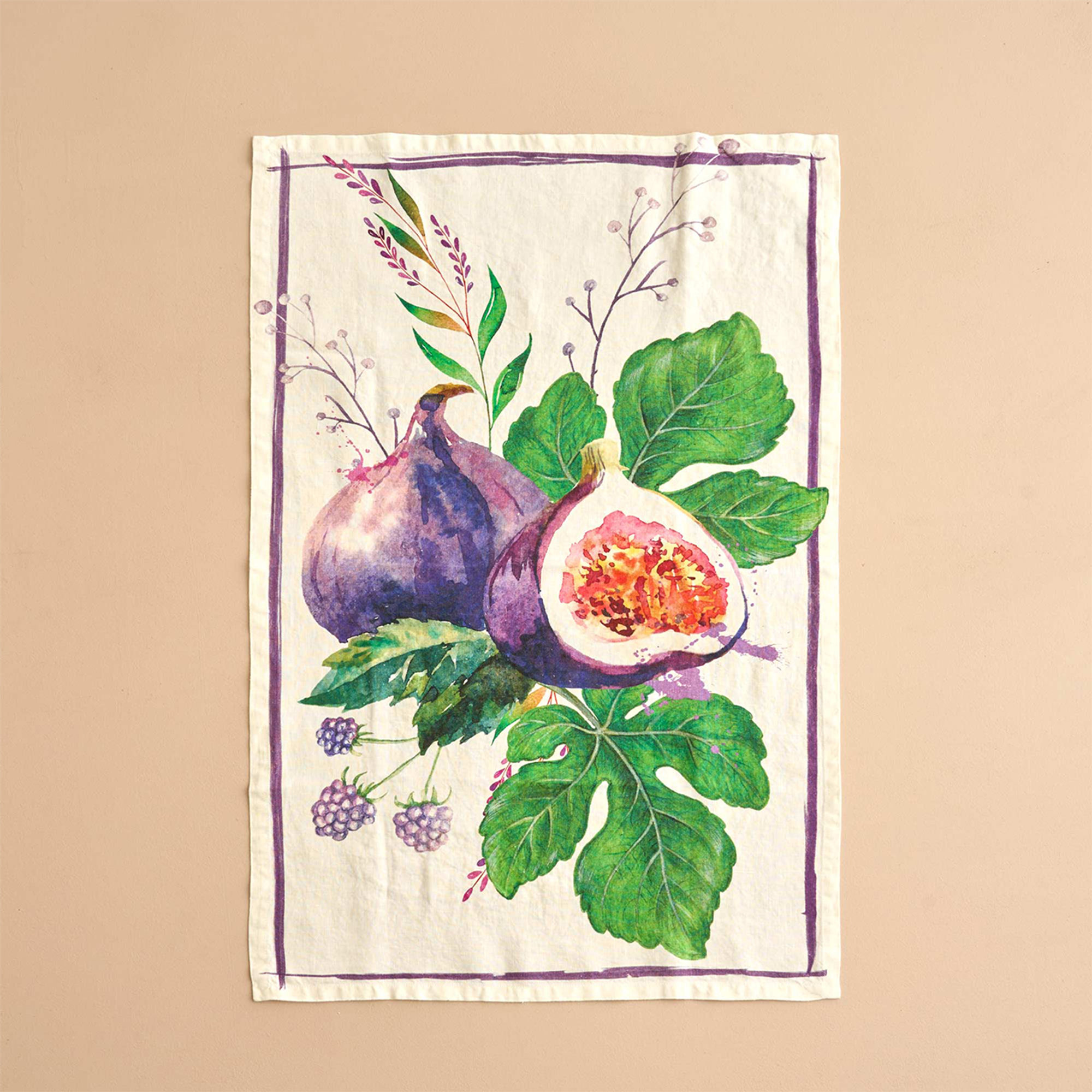 CANOVACCI Trapo de cocina, Ficus, 50x80 Biancoperla vista1