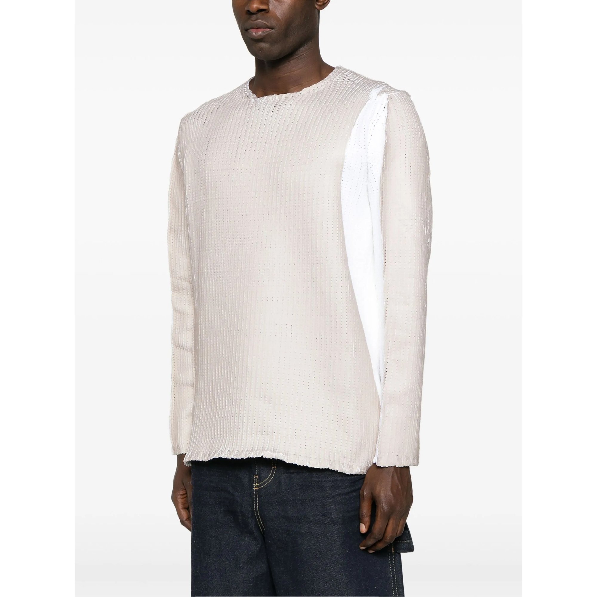 Mens Shirt Knitted Fon004s25 COMME des GARÇONS SHIRT vista3