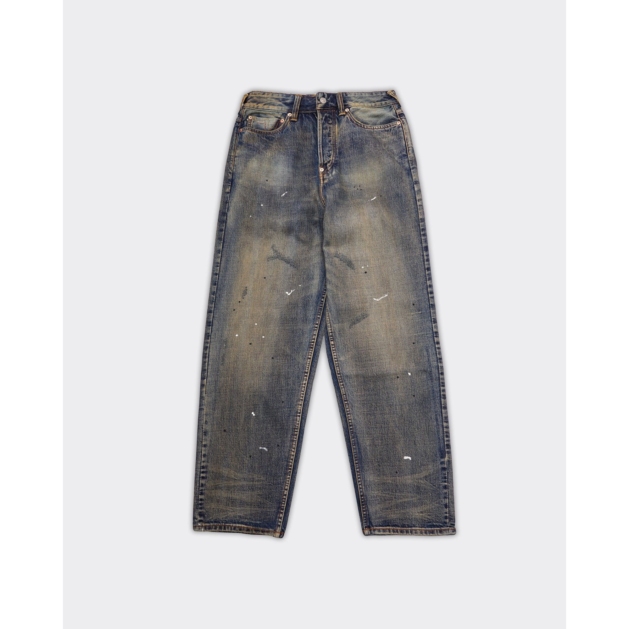 Jeans 7-pocket Vintage Washed Denim Evisu vista0