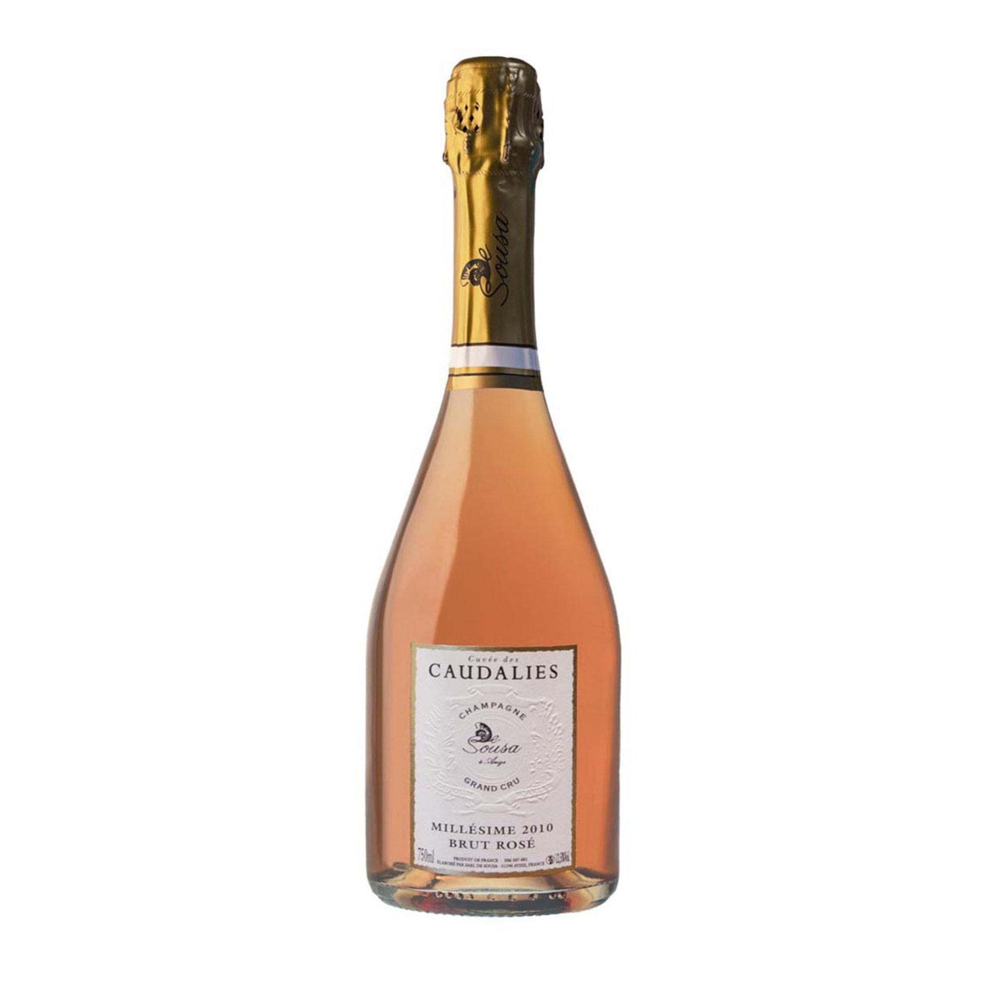 Cuvee' Des Caudalies - Rosé - Extra Brut Millesimato Chardonnay Pinot Nero De Sousa Champagne vista0