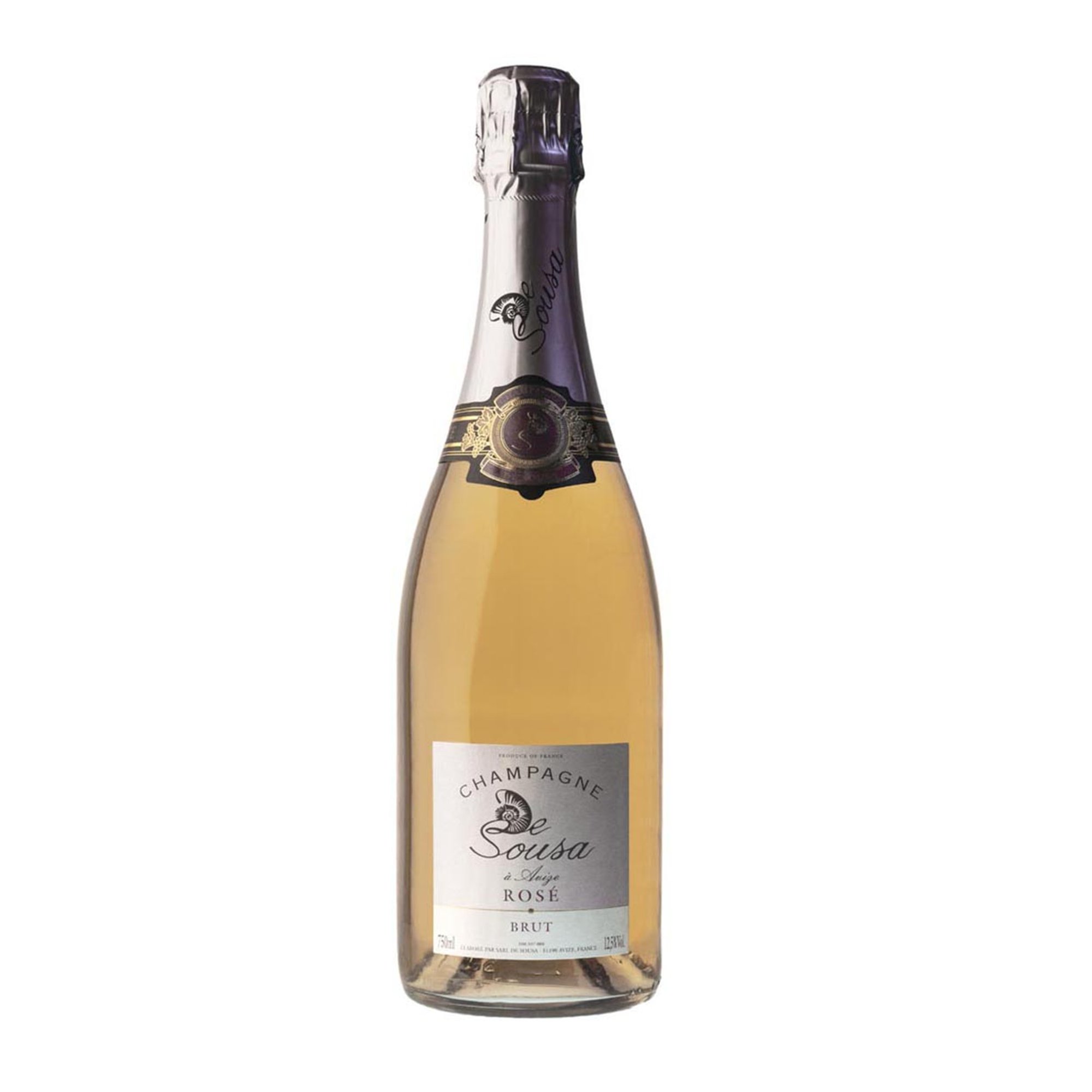 Rosé Brut 92% Chardonnay 8% Pinot Nero De Sousa Champagne vista0