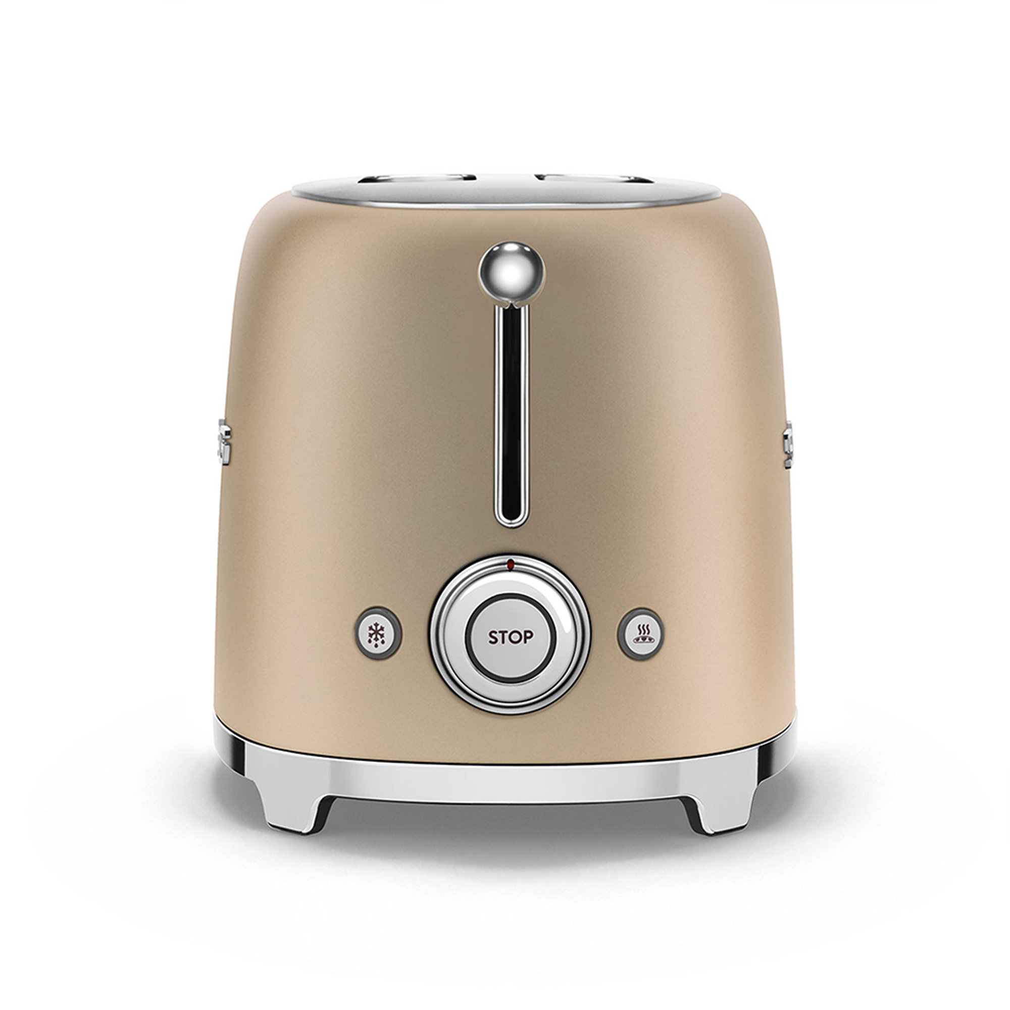 Tostapane 2x2 fette Decorato Speciale, oro opaco TSF01CHMEU smeg vista4