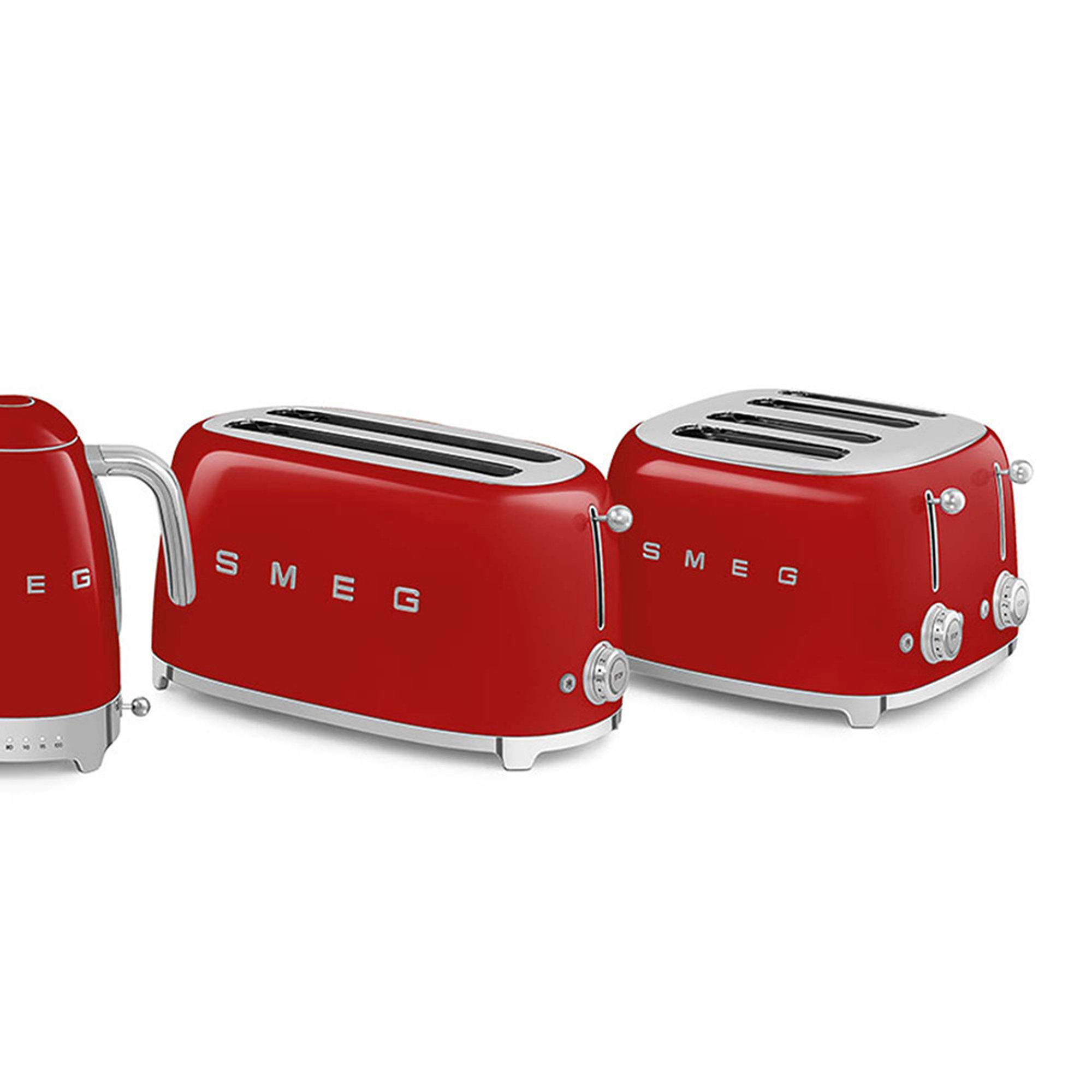 Tostapane 4x4 fette, rosso TSF03RDEU smeg vista5