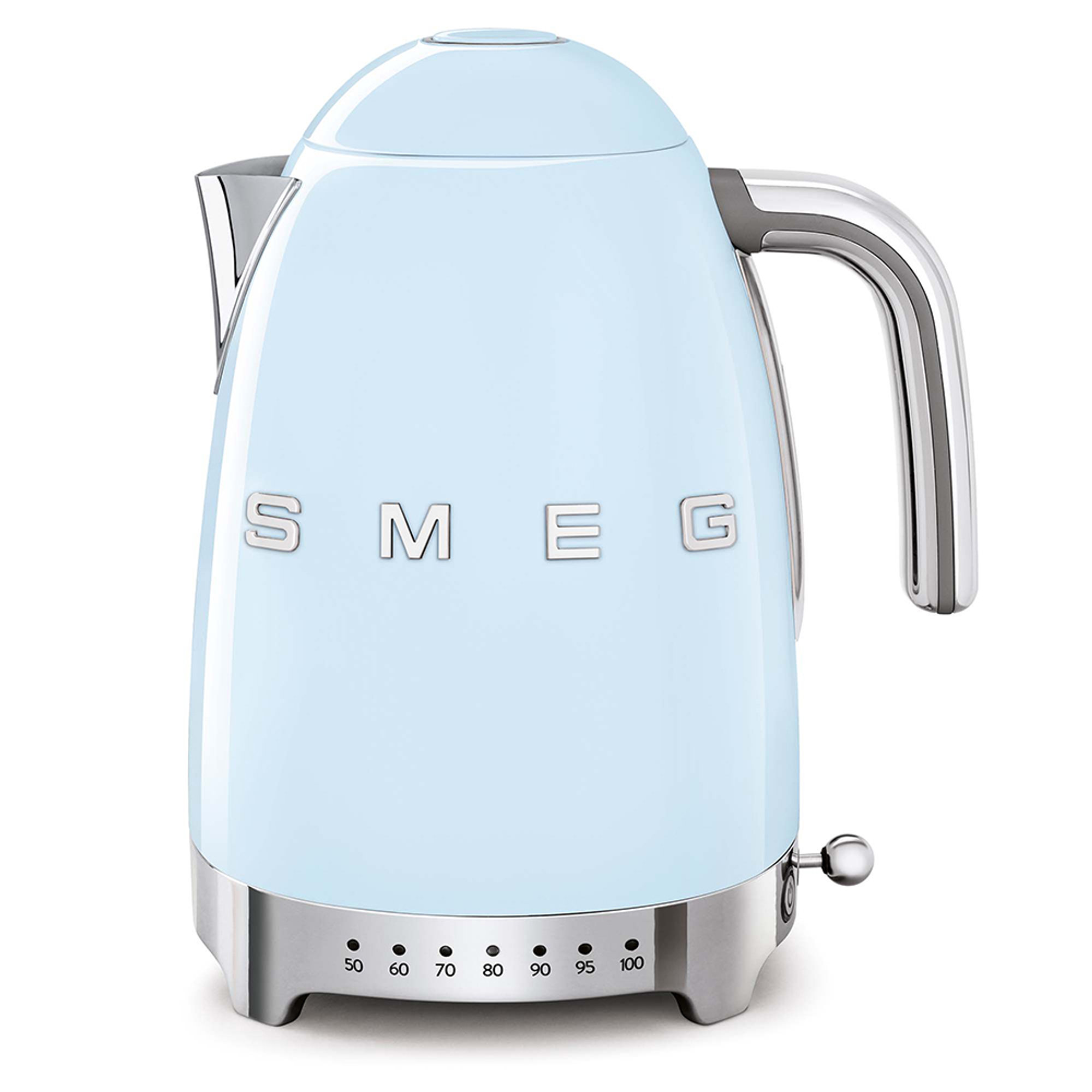 Smeg Bollitore A Temperatura Variabile 50's Style – Azzurro LUCIDO – KLF04PBEU smeg vista0