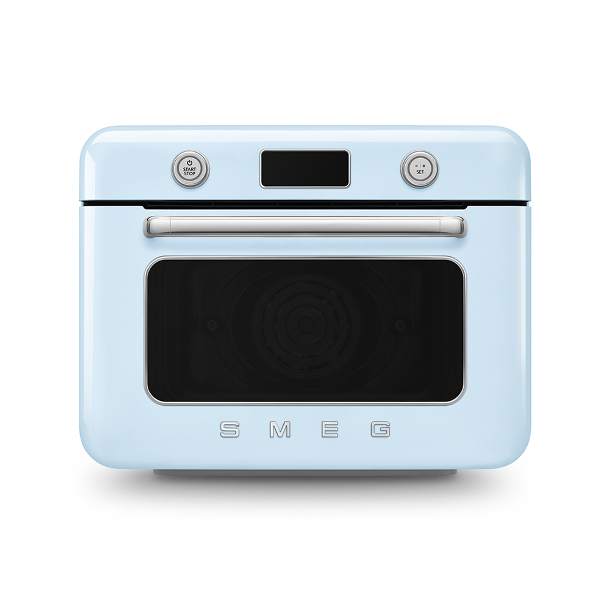 Smeg Forno combinato a vapore da appoggio 50's Style - Azzurro - COF01PBEU smeg vista0