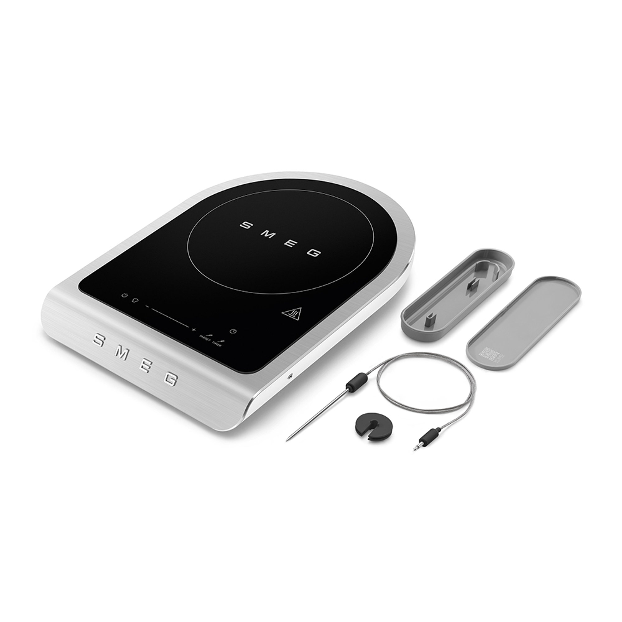 Smeg Piastra a induzione portatile Linea Collezione - Bianco Opaco - PIC01WHMEU smeg vista4