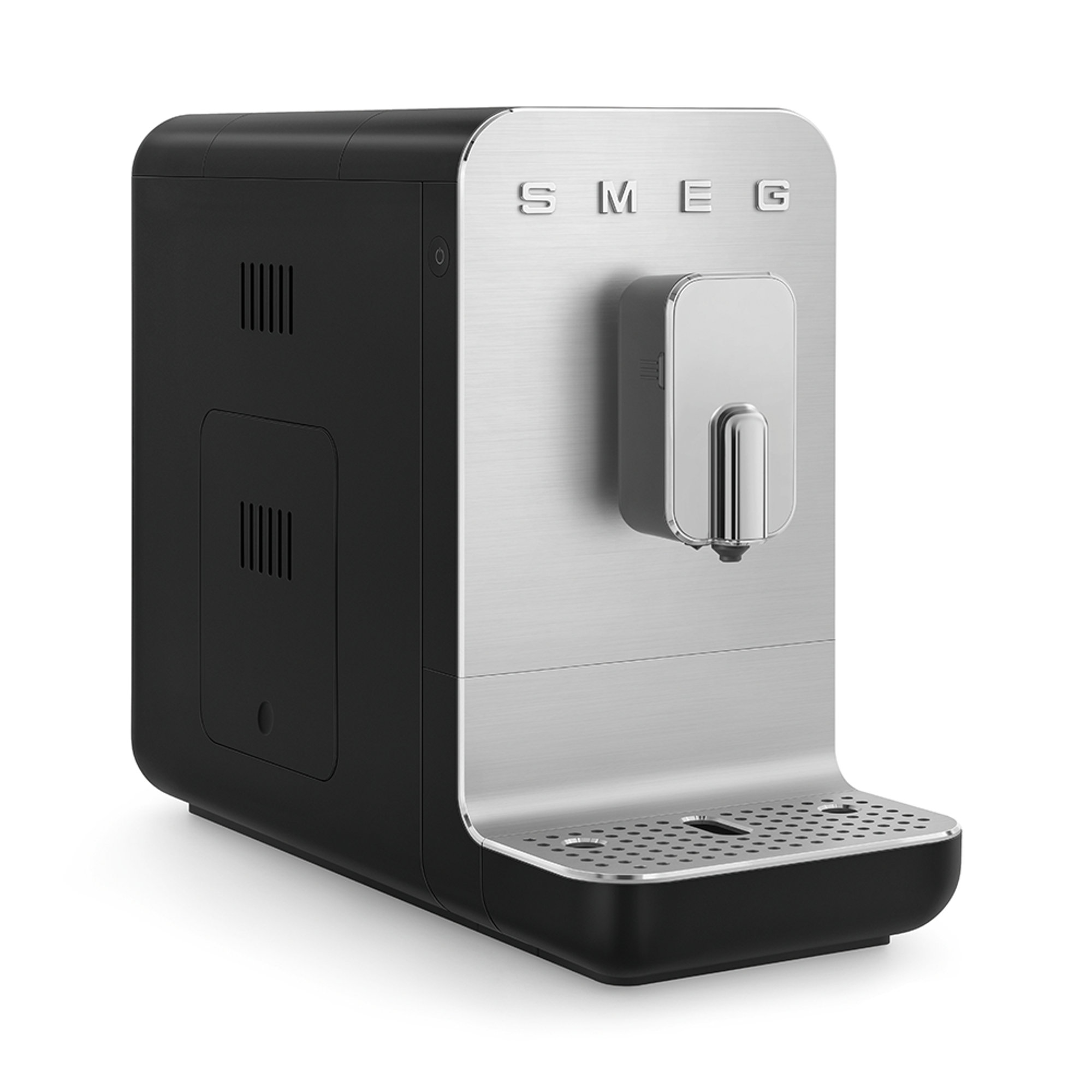 Smeg Macchina da Caffè Automatica con sistema latte Collezione Aesthetic – Nero  – BCC13BLMEU smeg vista2