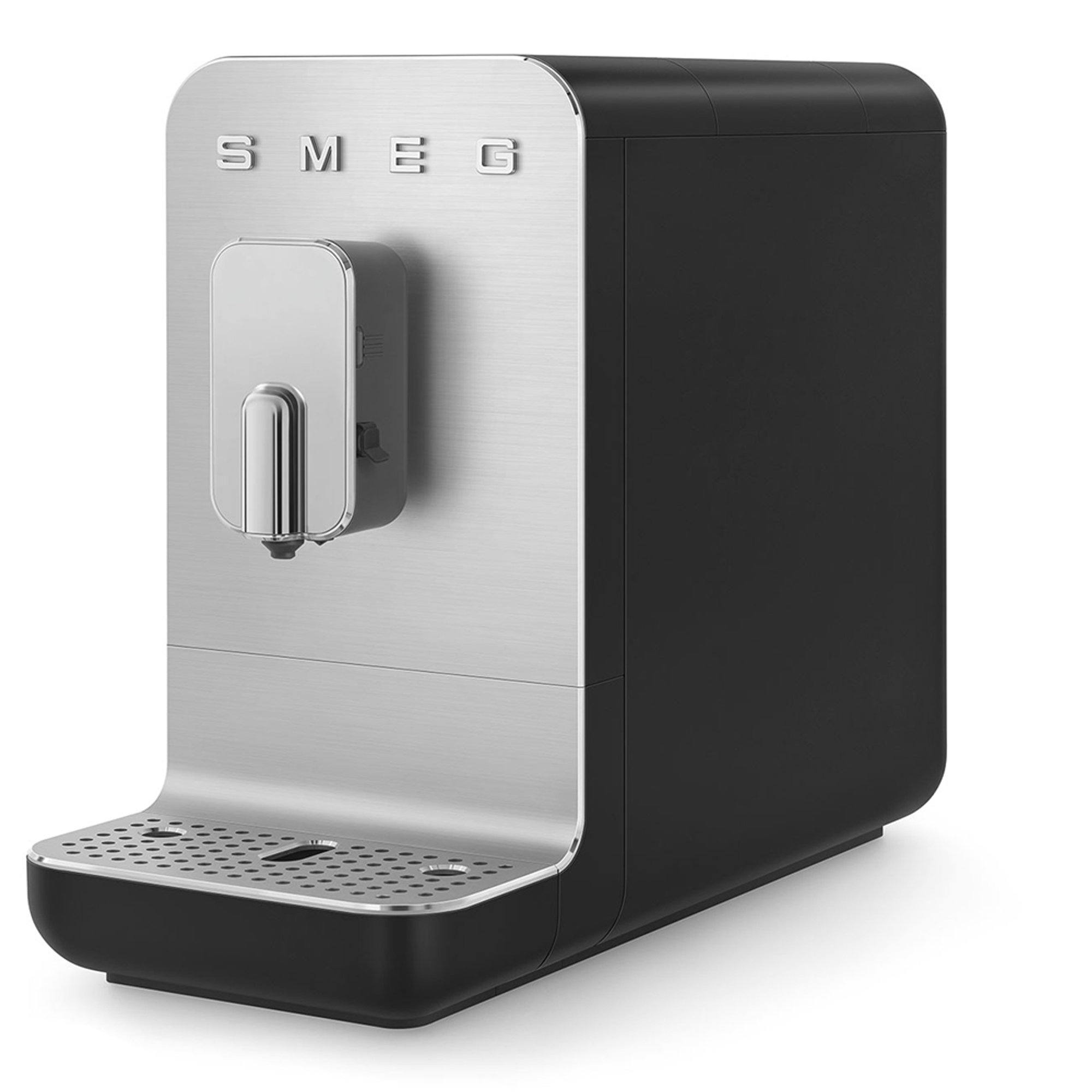 Smeg Macchina da Caffè Automatica con sistema latte Collezione Aesthetic – Nero  – BCC13BLMEU smeg vista3