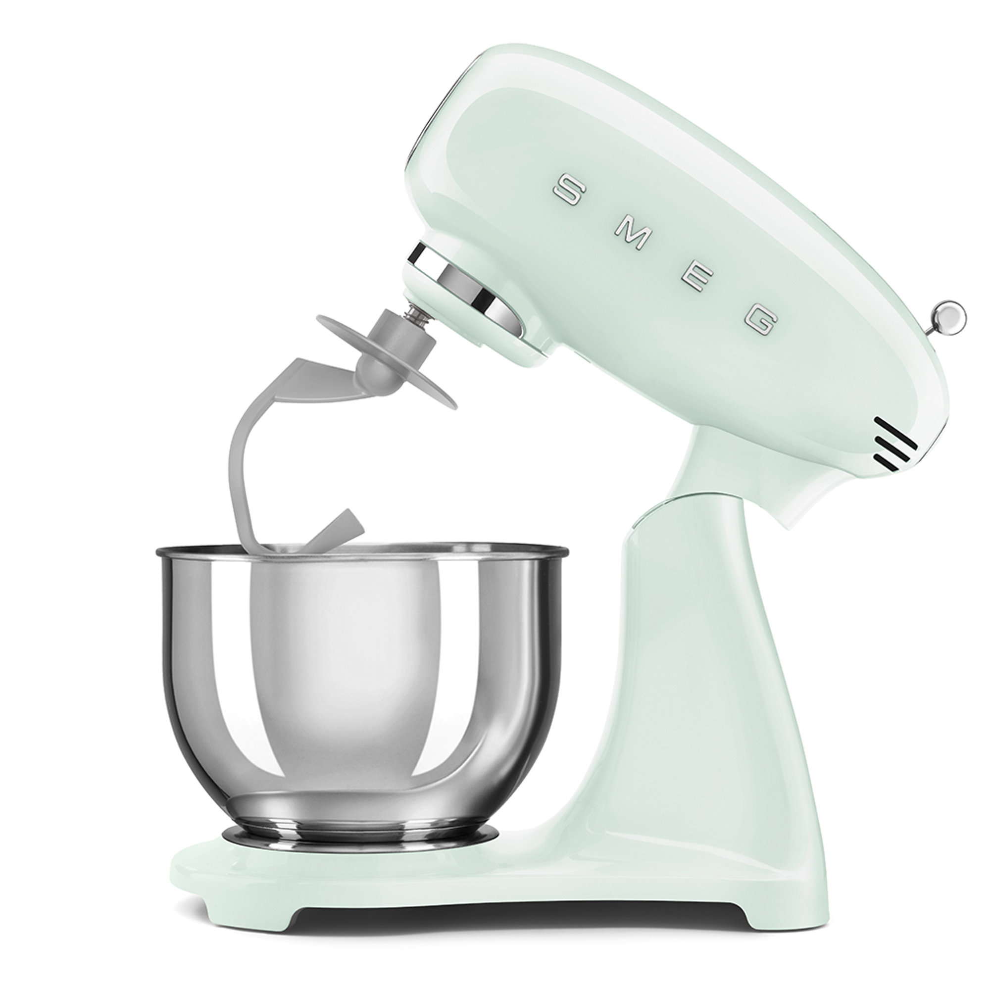 Impastatrice Full Color , verde pastello SMF03PGEU smeg vista4