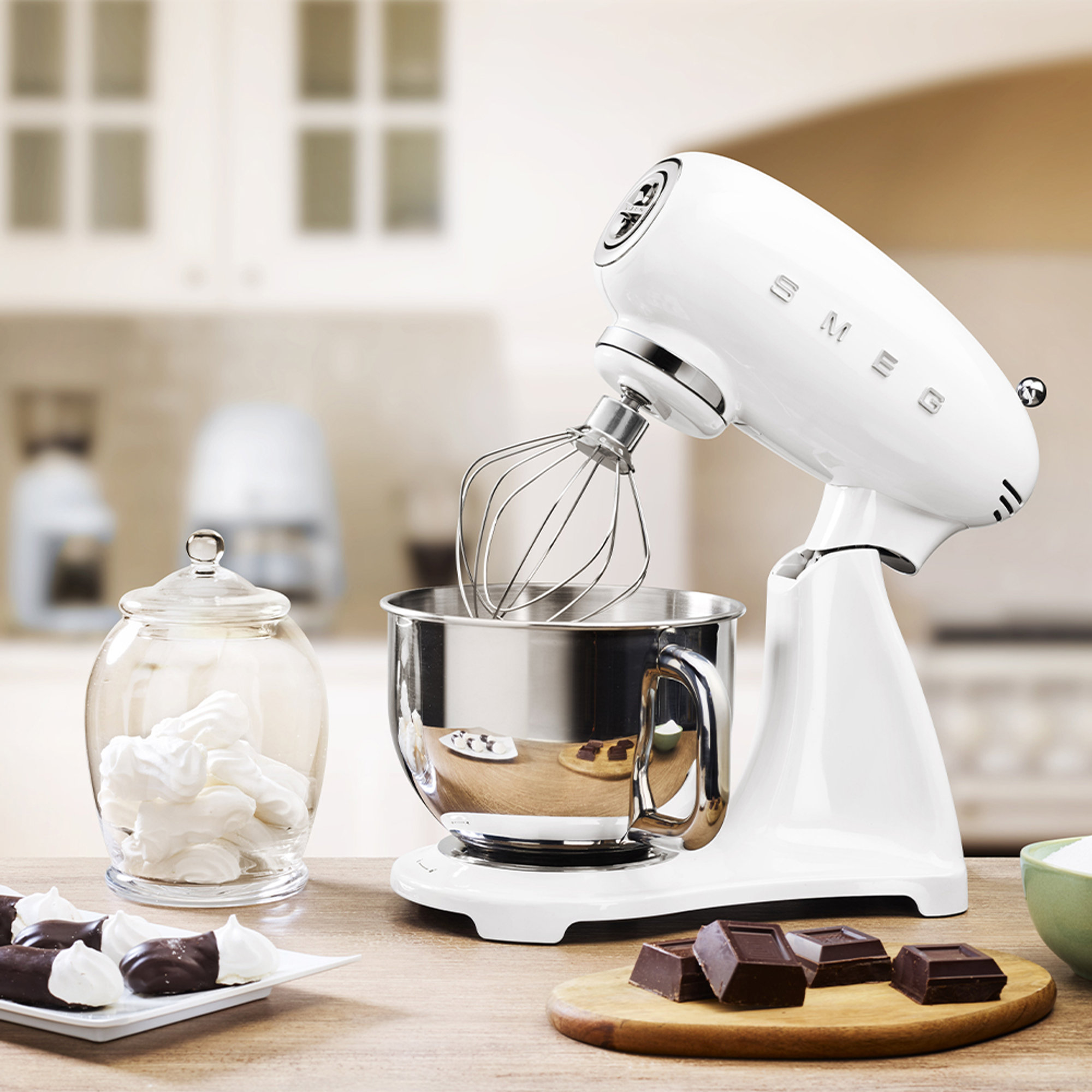 Impastatrice Full Color  , bianco SMF03WHEU smeg vista5