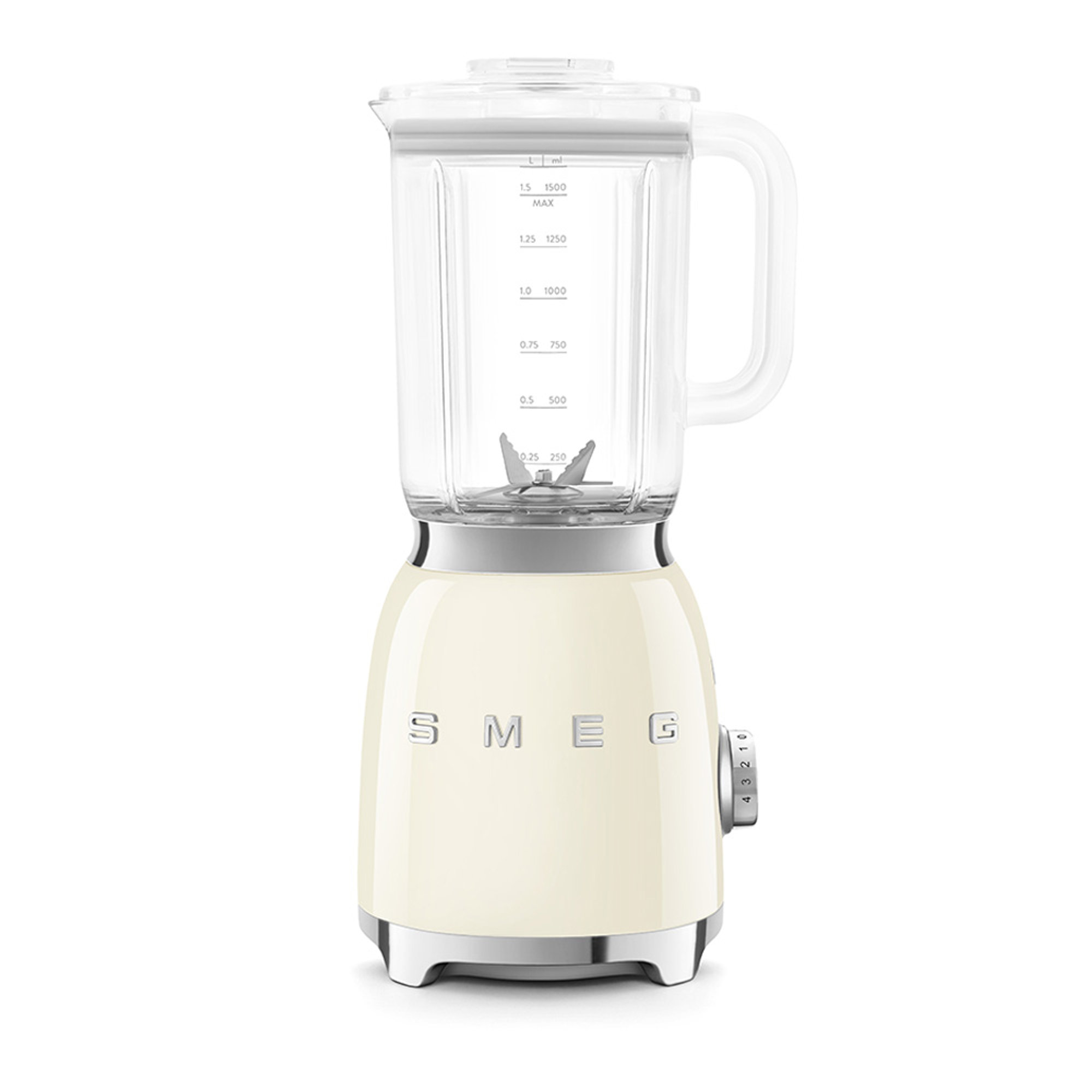 Smeg Frullatore da Tavolo 50's Style – Panna LUCIDO – BLF03CREU smeg vista0