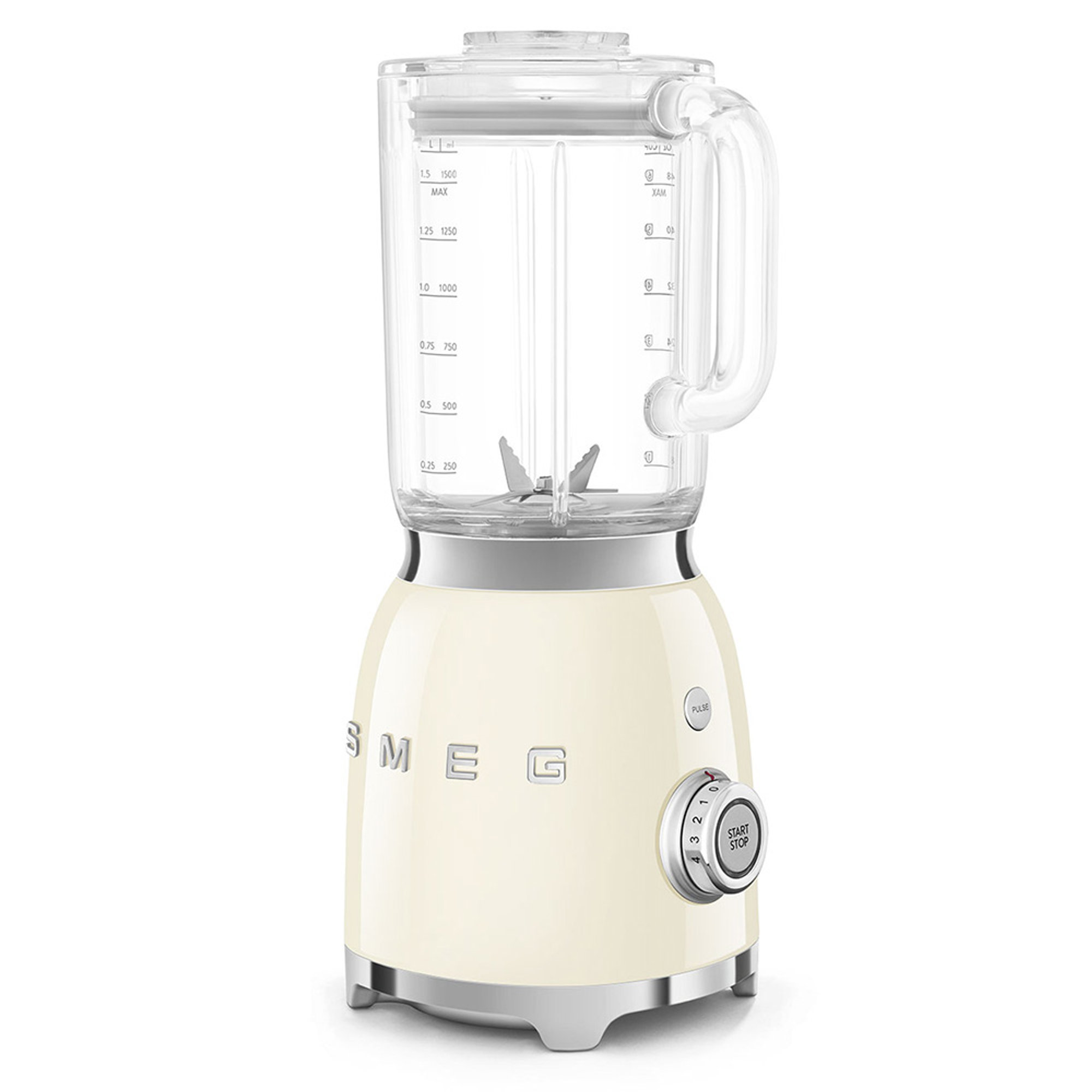 Smeg Frullatore da Tavolo 50's Style – Panna LUCIDO – BLF03CREU smeg vista1