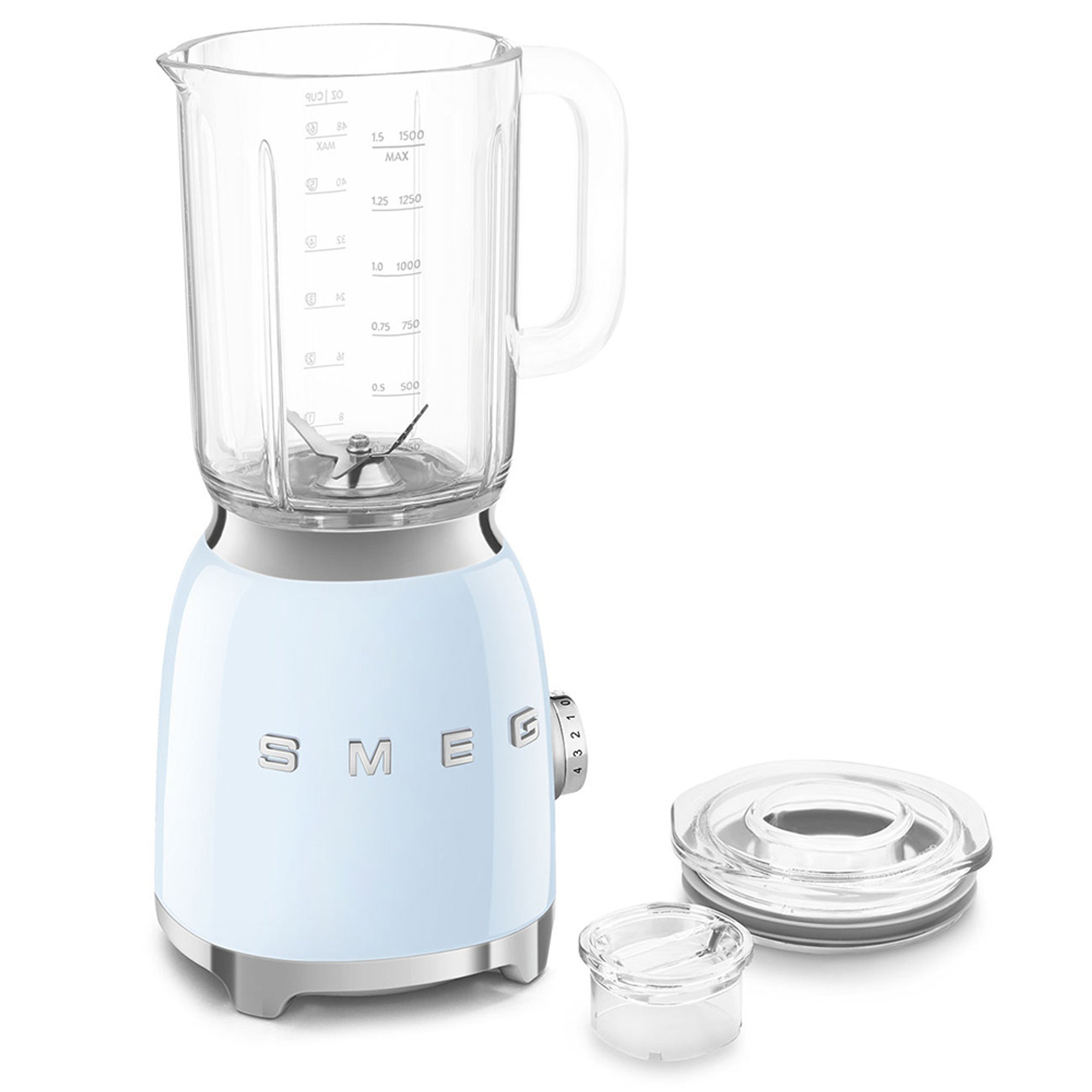 Smeg Frullatore da Tavolo 50's Style – Azzurro LUCIDO – BLF03PBEU smeg vista2