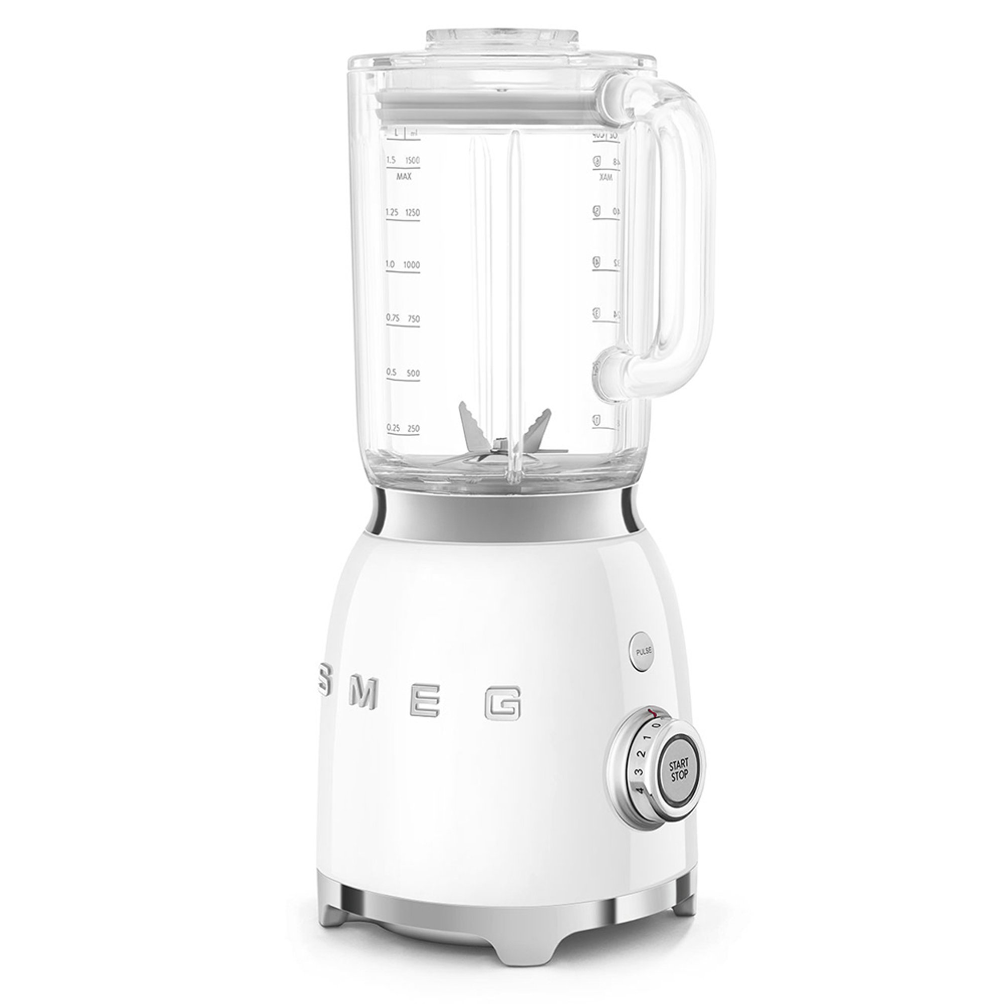 Smeg Frullatore da Tavolo 50's Style – Bianco LUCIDO – BLF03WHEU smeg vista1