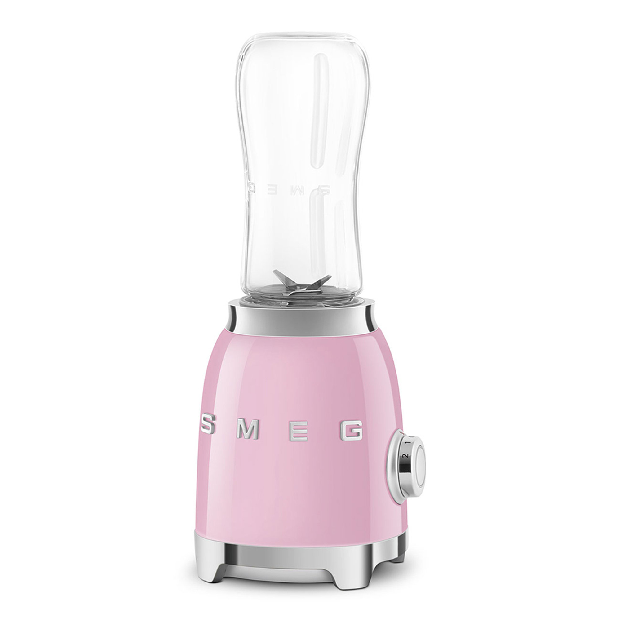 Smeg Frullatore Compatto 50's Style – Rosa LUCIDO – PBF01PKEU smeg vista1