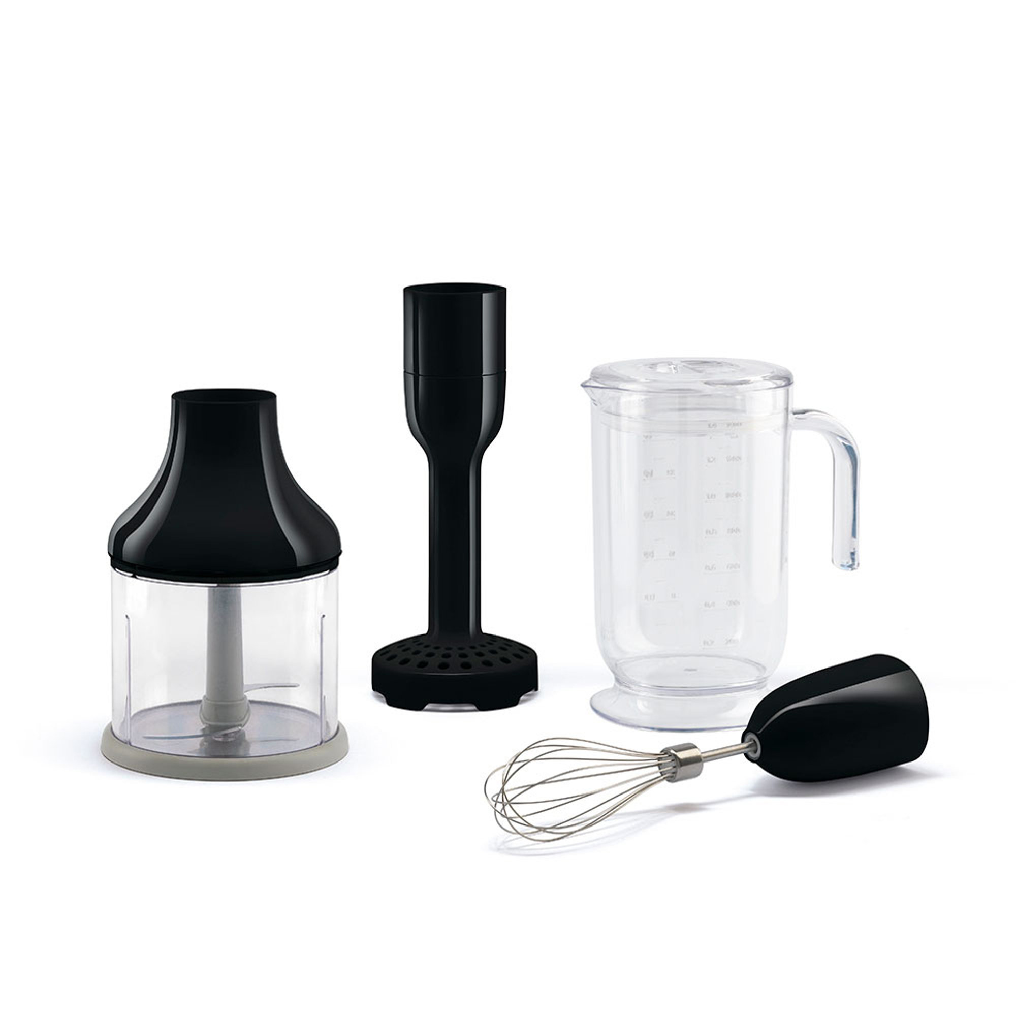Set 4 accessori per Frullatore Immersione, nero HBAC11BL smeg vista0