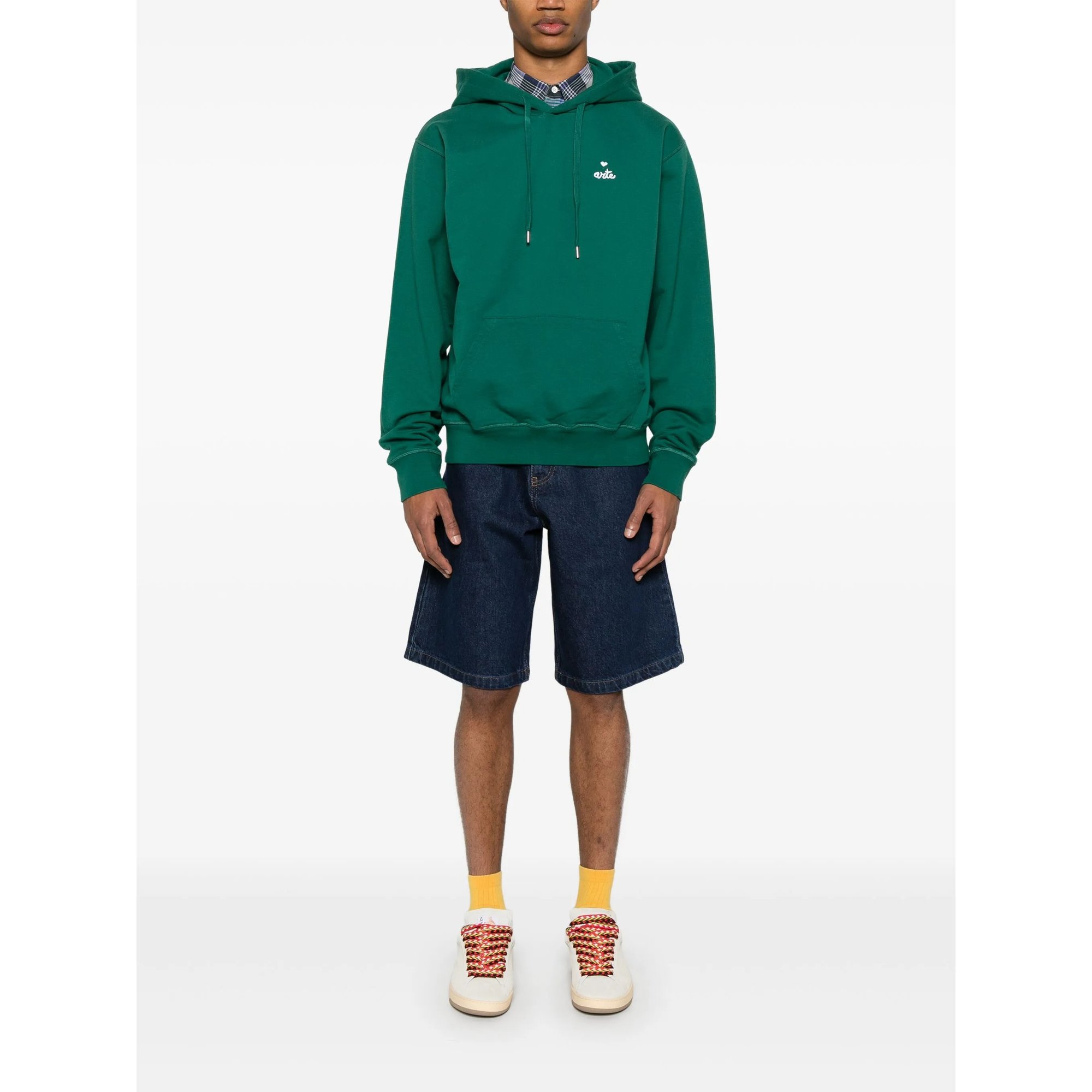 Arte Heart-logo Hoodie Ss25162h Arte Antwerp vista1