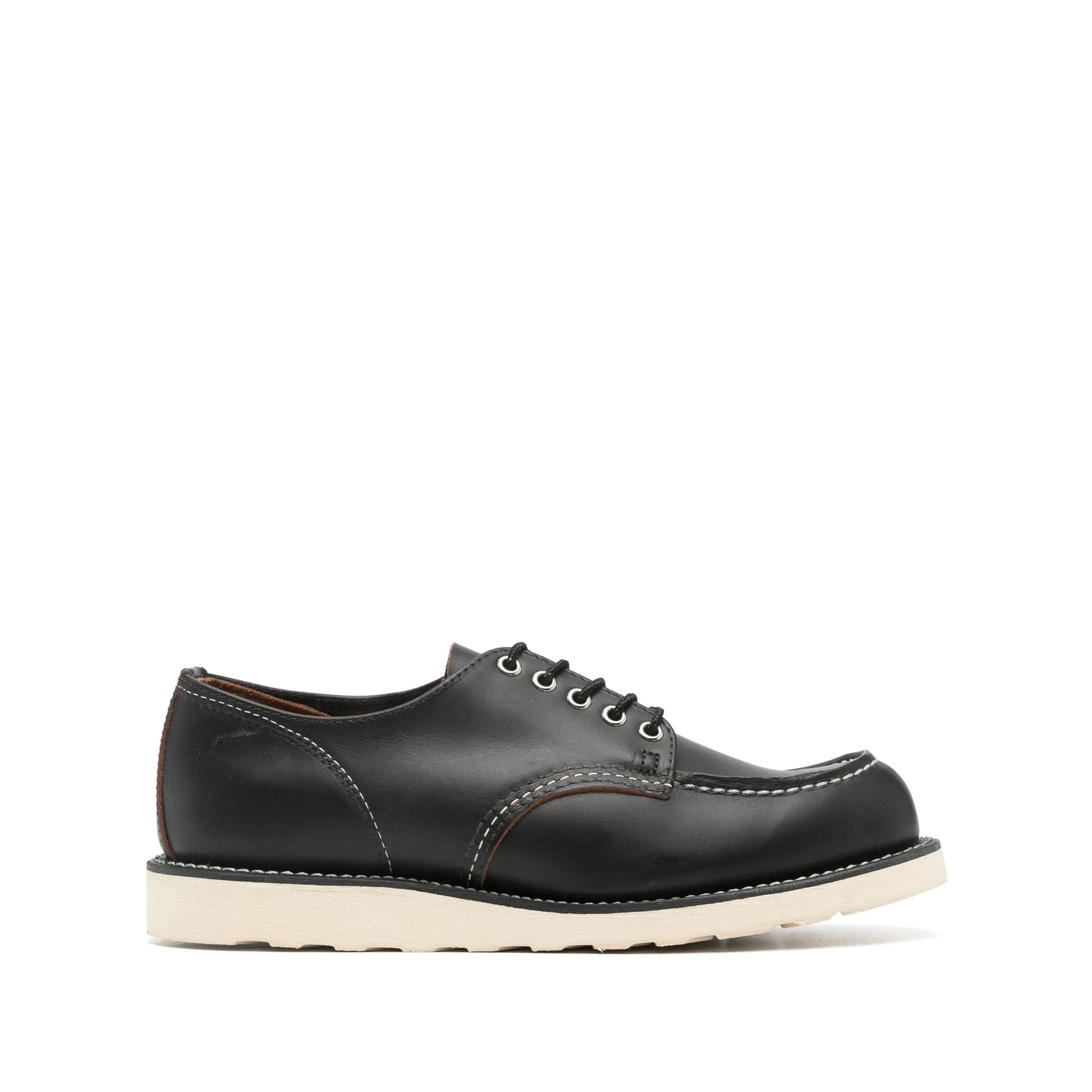 8090 Shop Moc Toe Oxford Black Prairie 08090 Red wing vista0