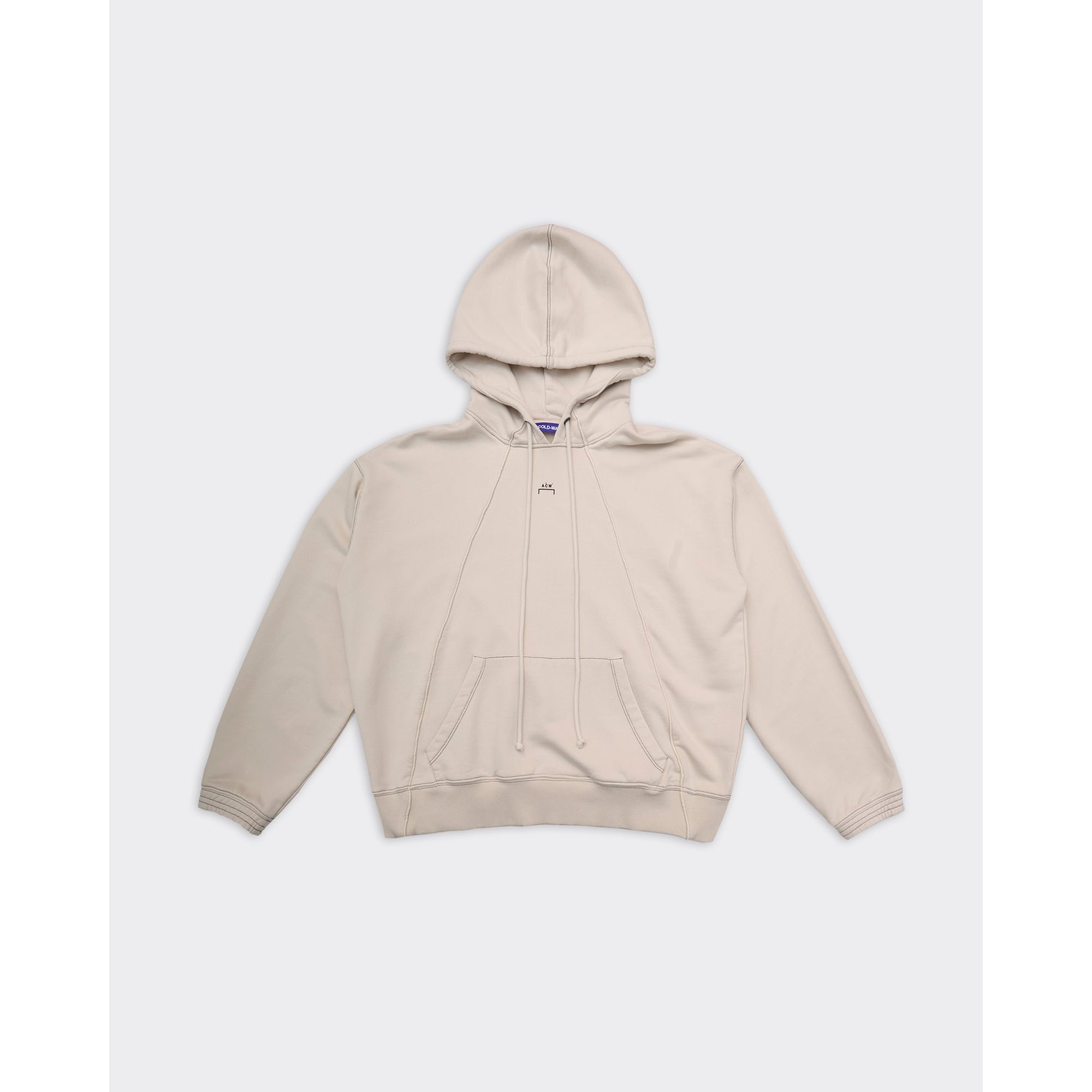 Felpa Con Cappuccio Millbank Beige A Cold Wall vista0