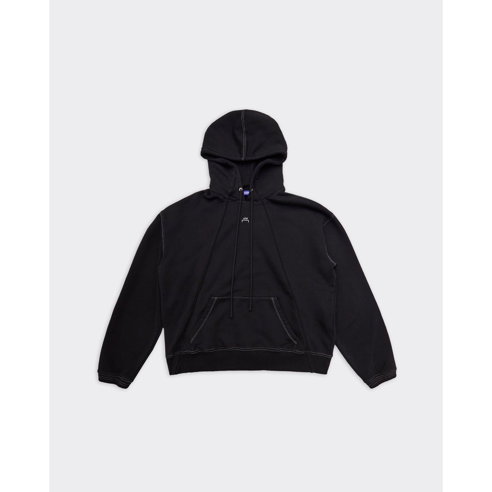 Felpa Con Cappuccio Millbanck Nera A Cold Wall vista0