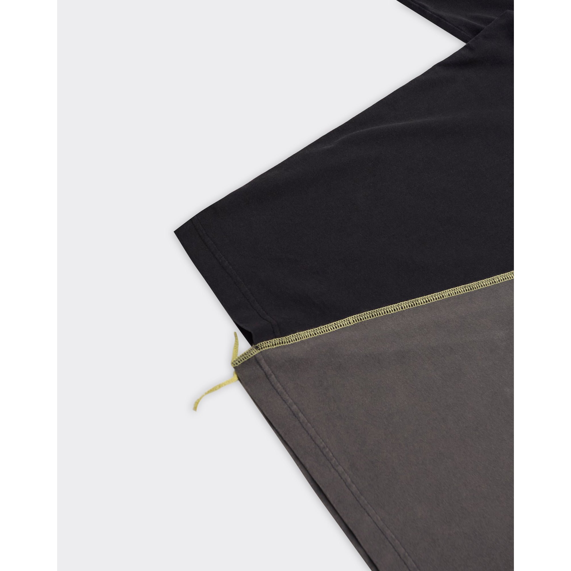 T-shirt Spliced Nera/grigia A Cold Wall vista2