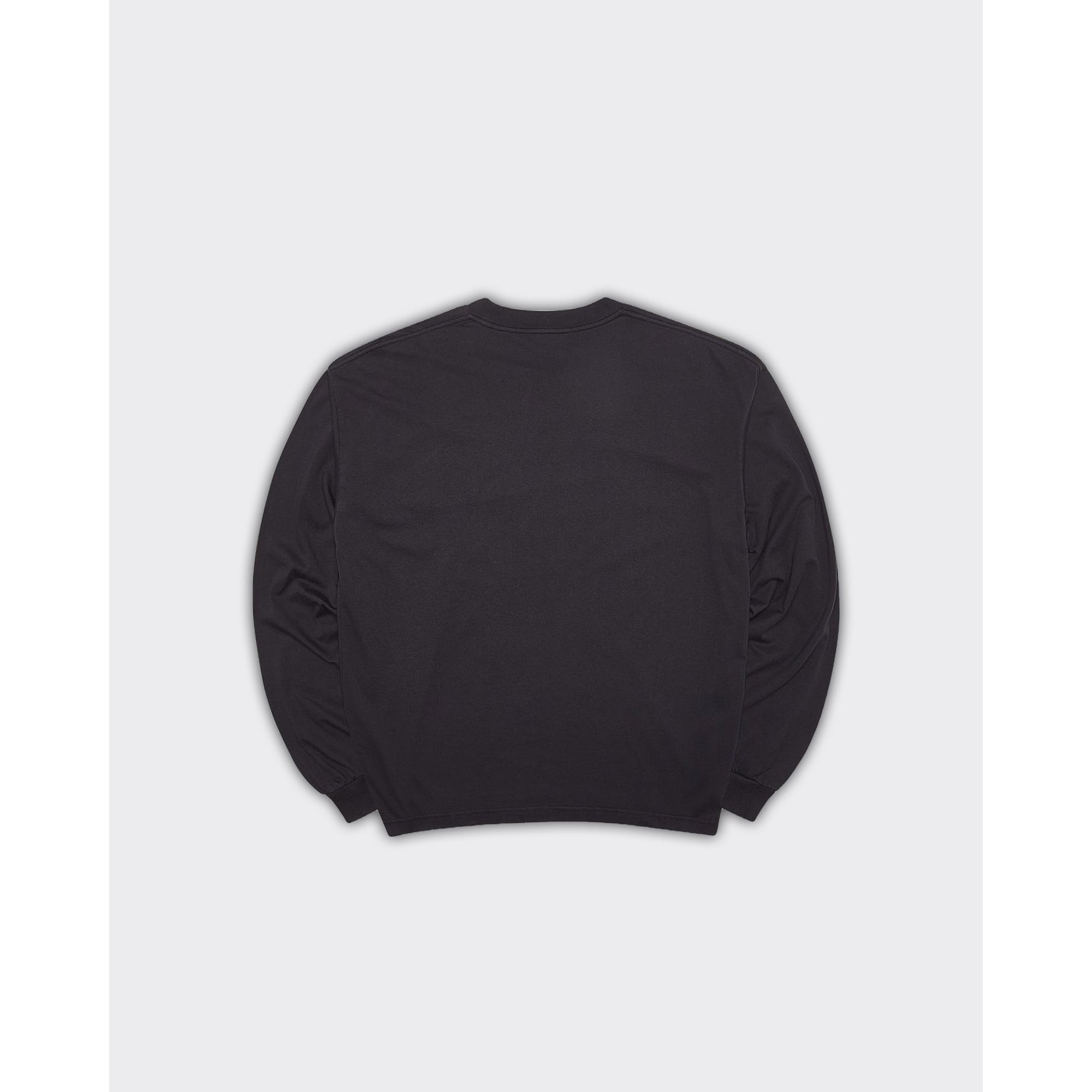 Longsleeve Lazy Washed Black umbro vista2