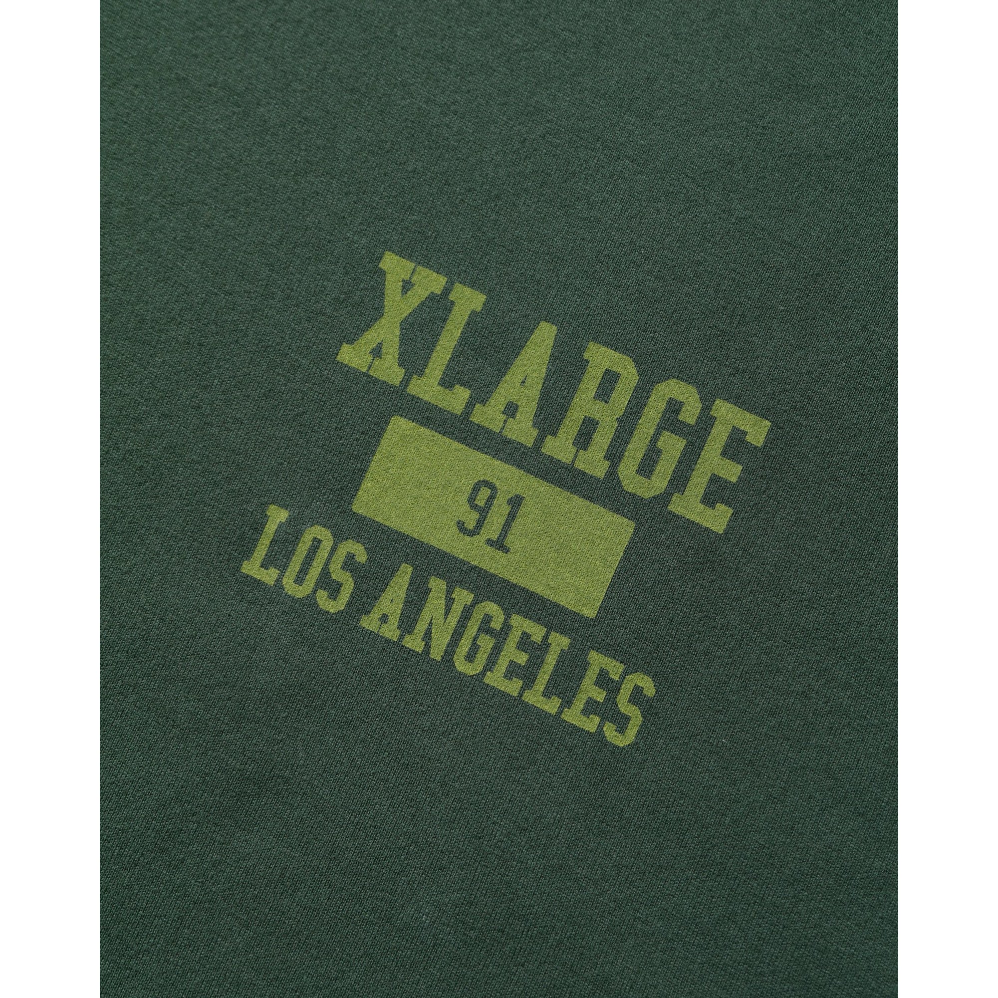 T-shirt College 91 Verde xlarge vista1
