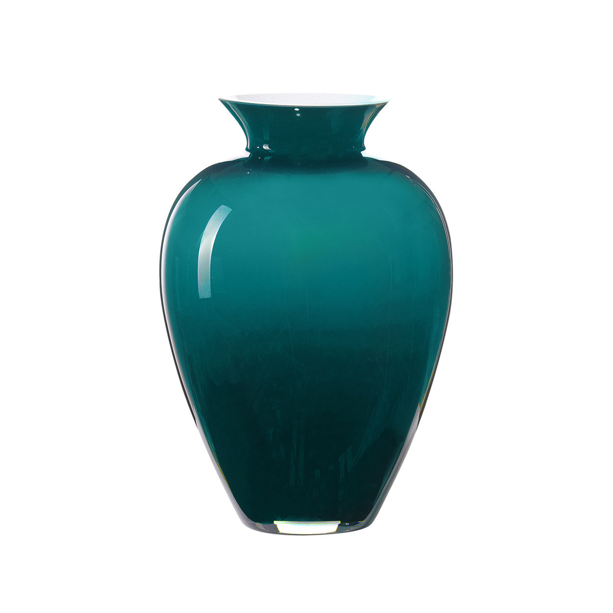 Aurora jarrón h38.5 opalino verde báltico Onlylux vista1