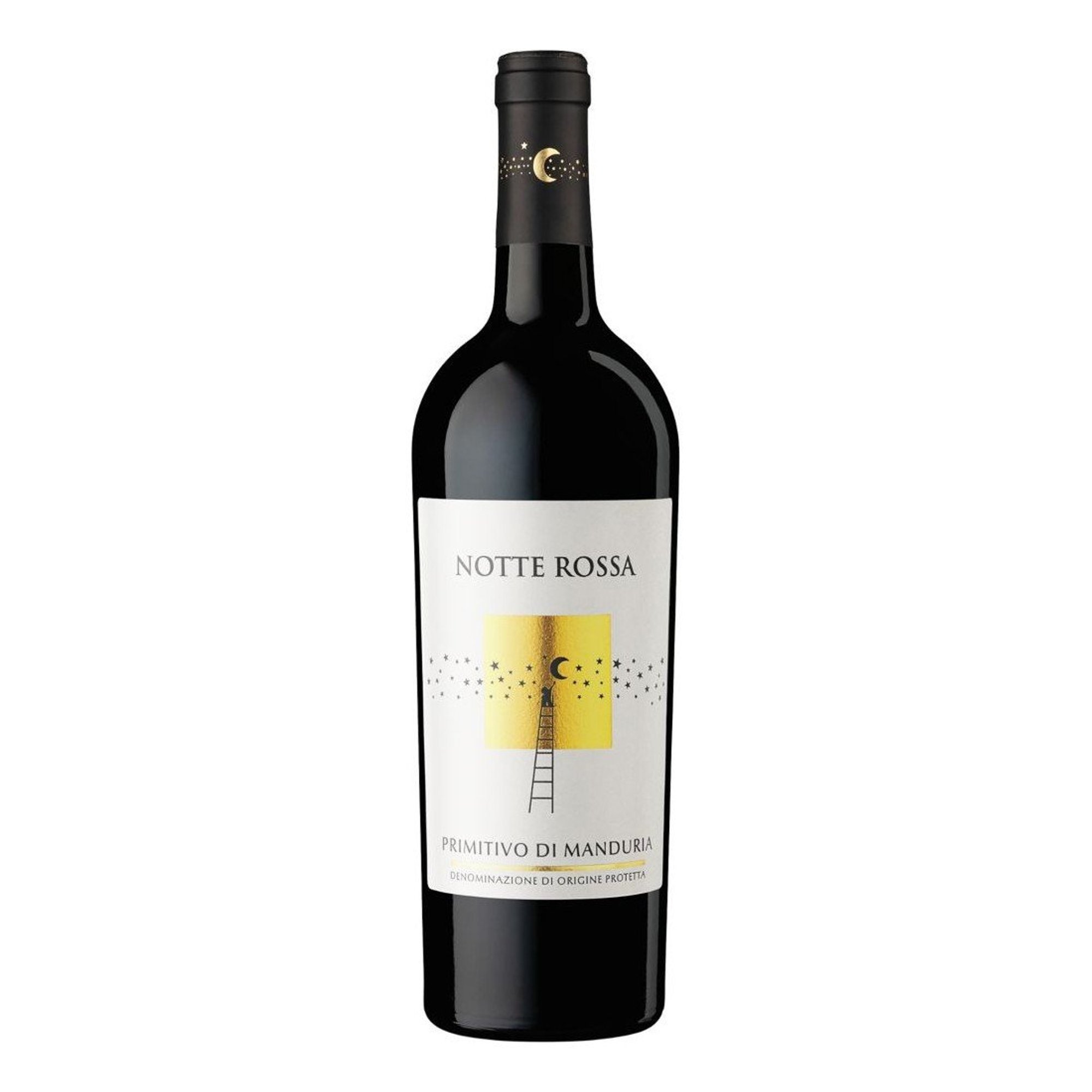 Primitivo di Manduria Dop 2022 - Notte Rossa 0.75 lt Notte Rossa vista0