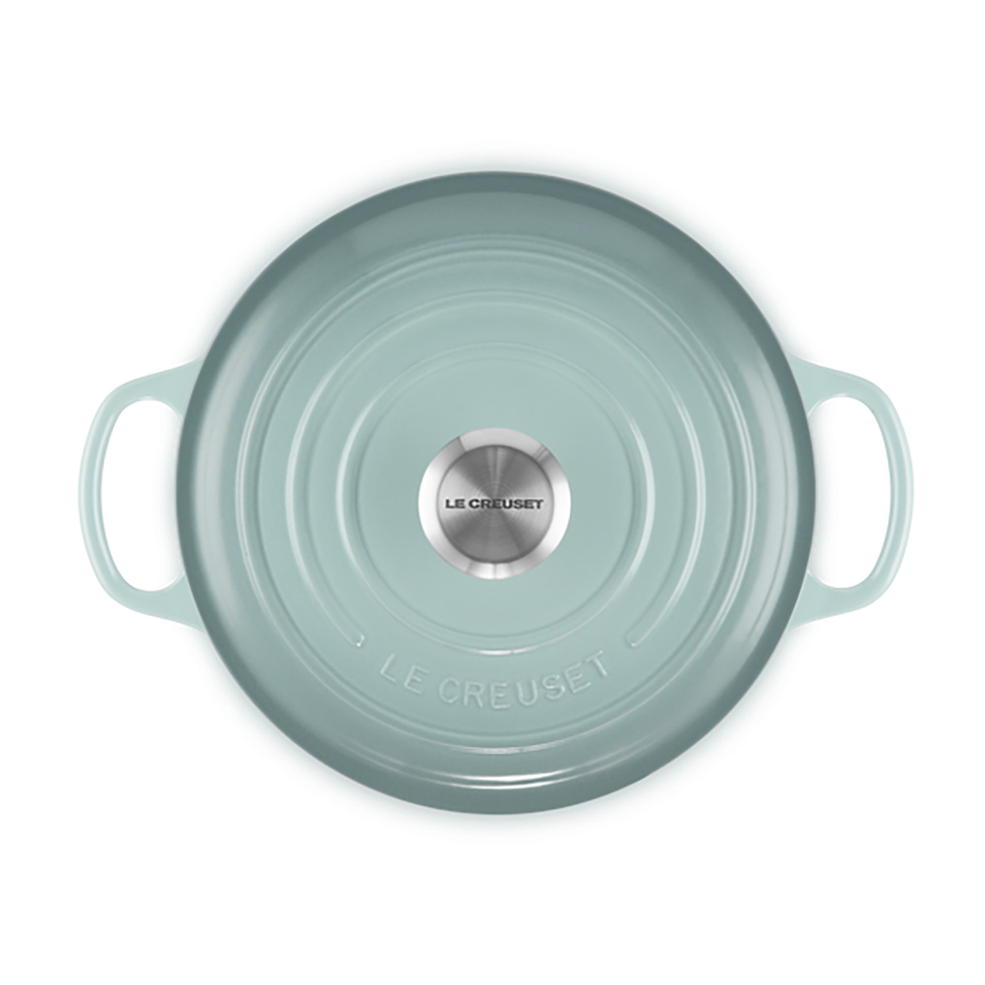 Cocotte ronde Evo 24cm Sea Salt Le Creuset vista3