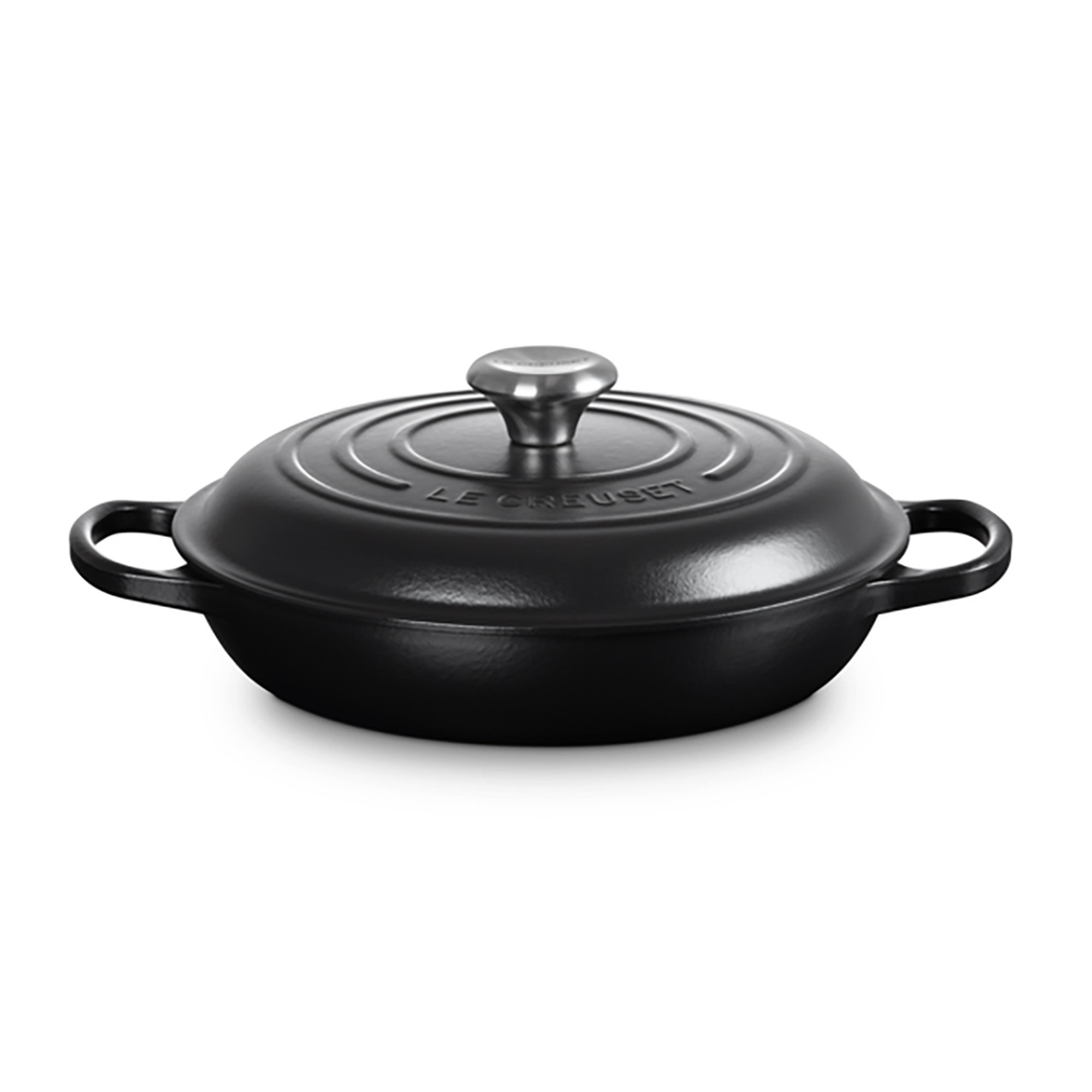 Tegame Basso Evo 26cm Nero Matt Le Creuset vista0