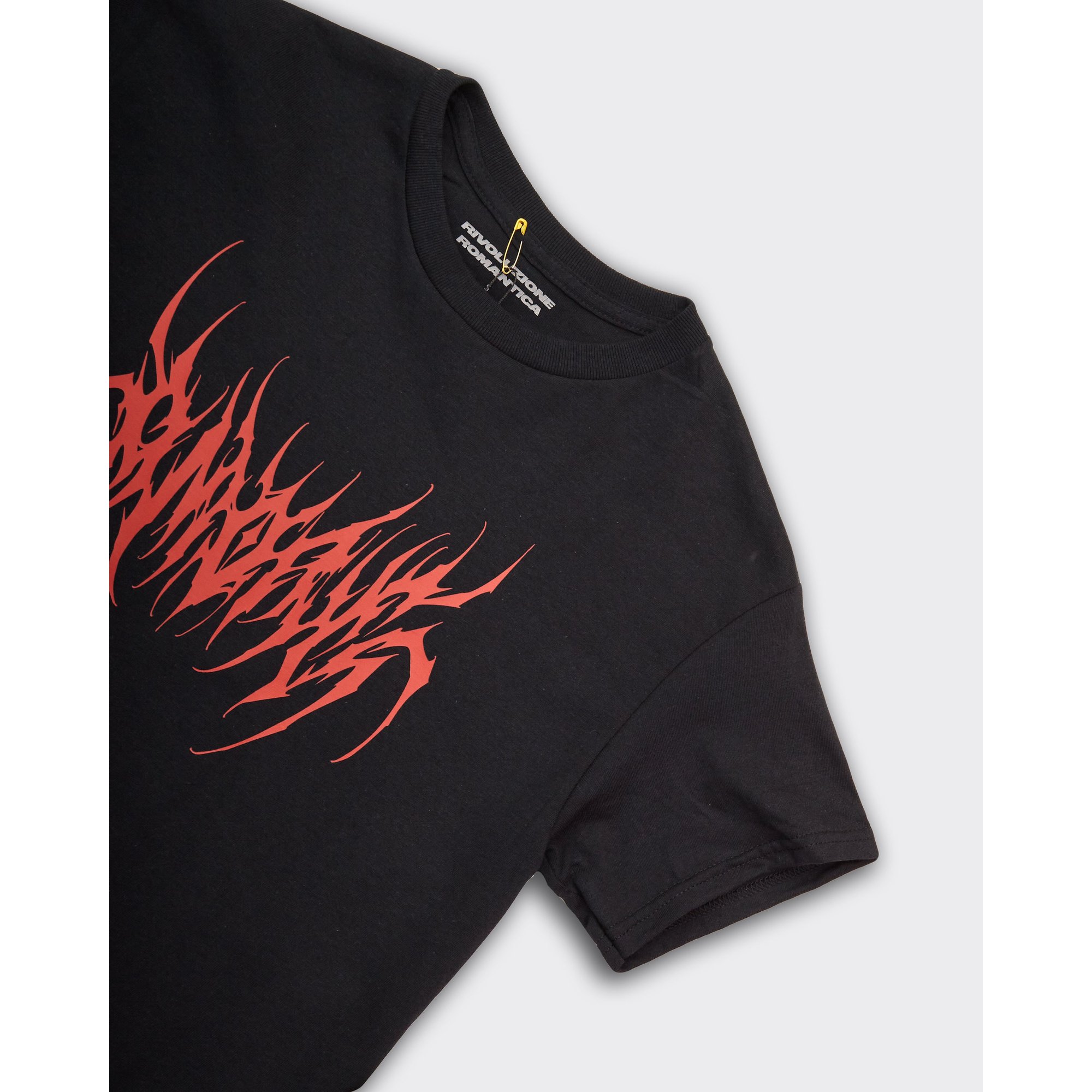 T-shirt Amore Tour Nera Rivoluzione Romantica vista2