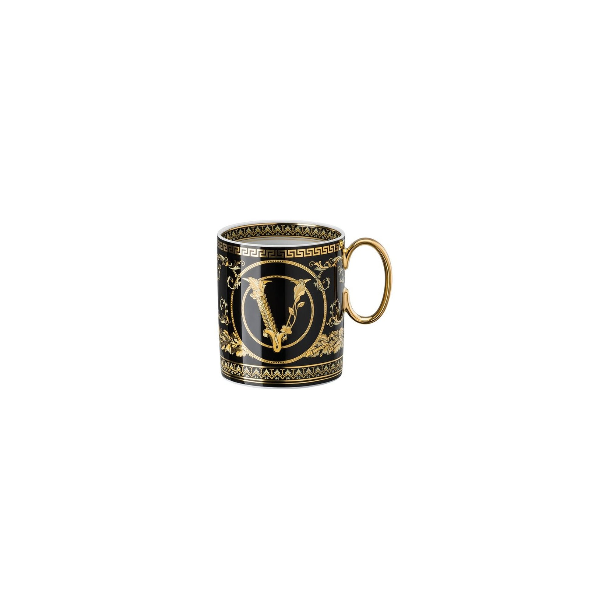Bicchiere Con Manico  Barocco , Virtus Gala Black 1933540372915505 VERSACE vista0