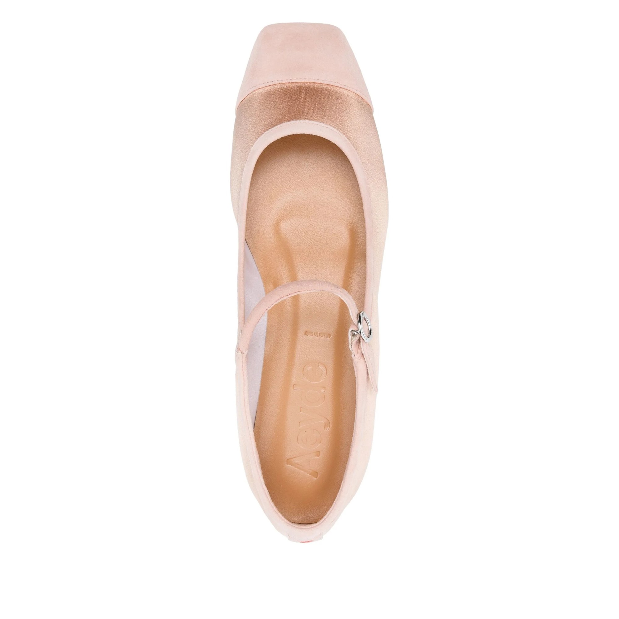 Uma Cap Satin/kid Suede Leather Peach A11flrkls08fl169ss25960067 Aeyde vista3