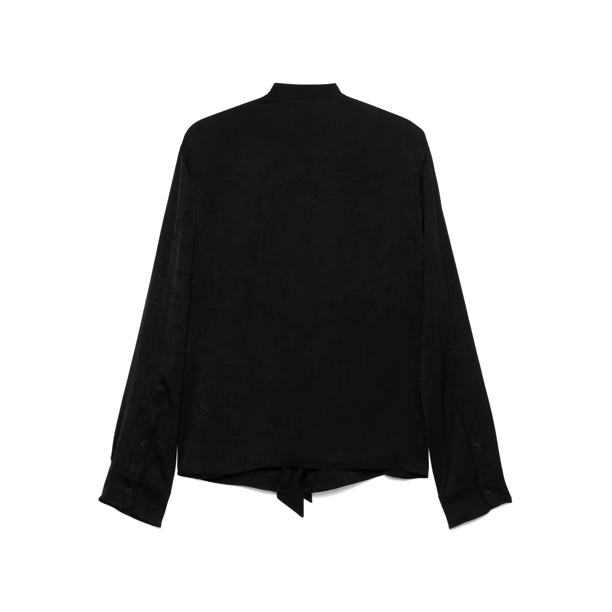 Adrik Stand Collar Open Front Blouse With Detachable Foulard B0012806fa611099 Ann demeulemeester vista1