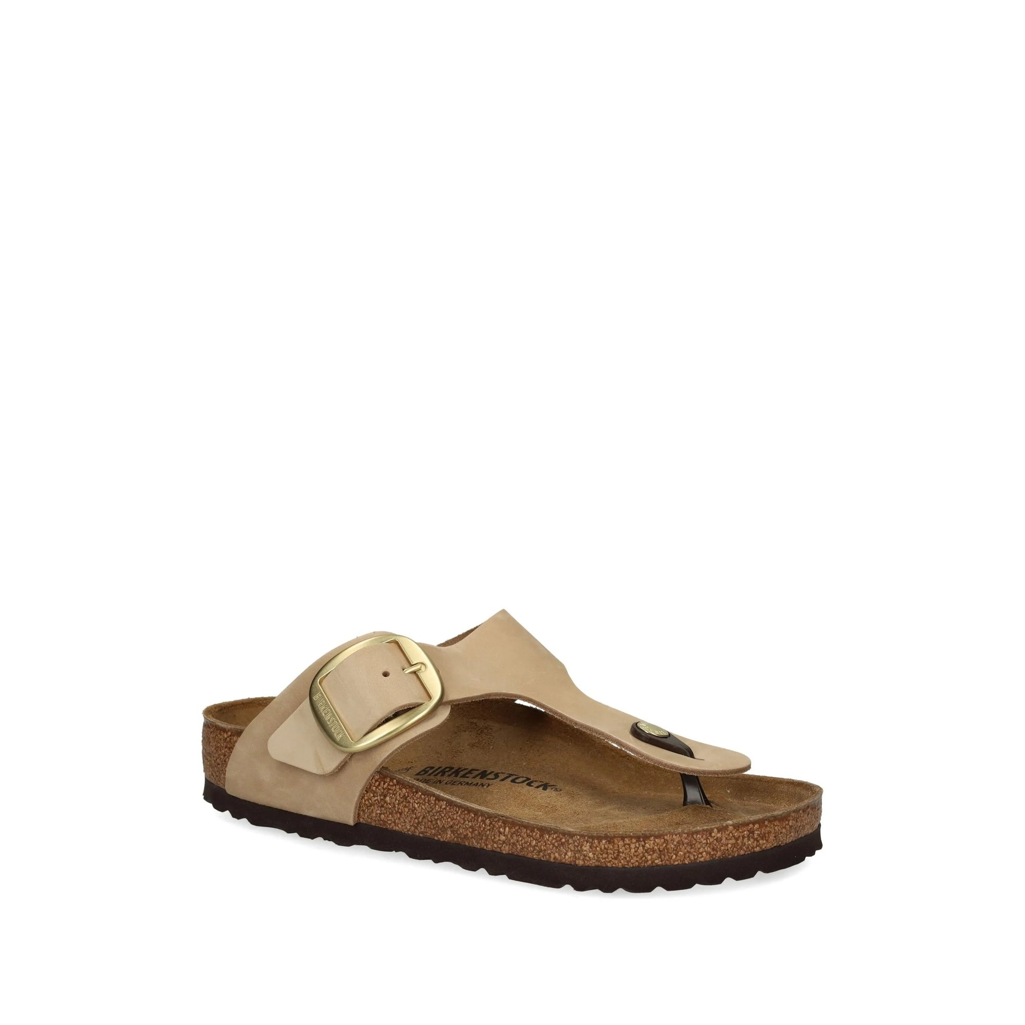 Gizeh Big Buckle Sandcastle, Nubuck Leather 1023966 Birkenstock vista1