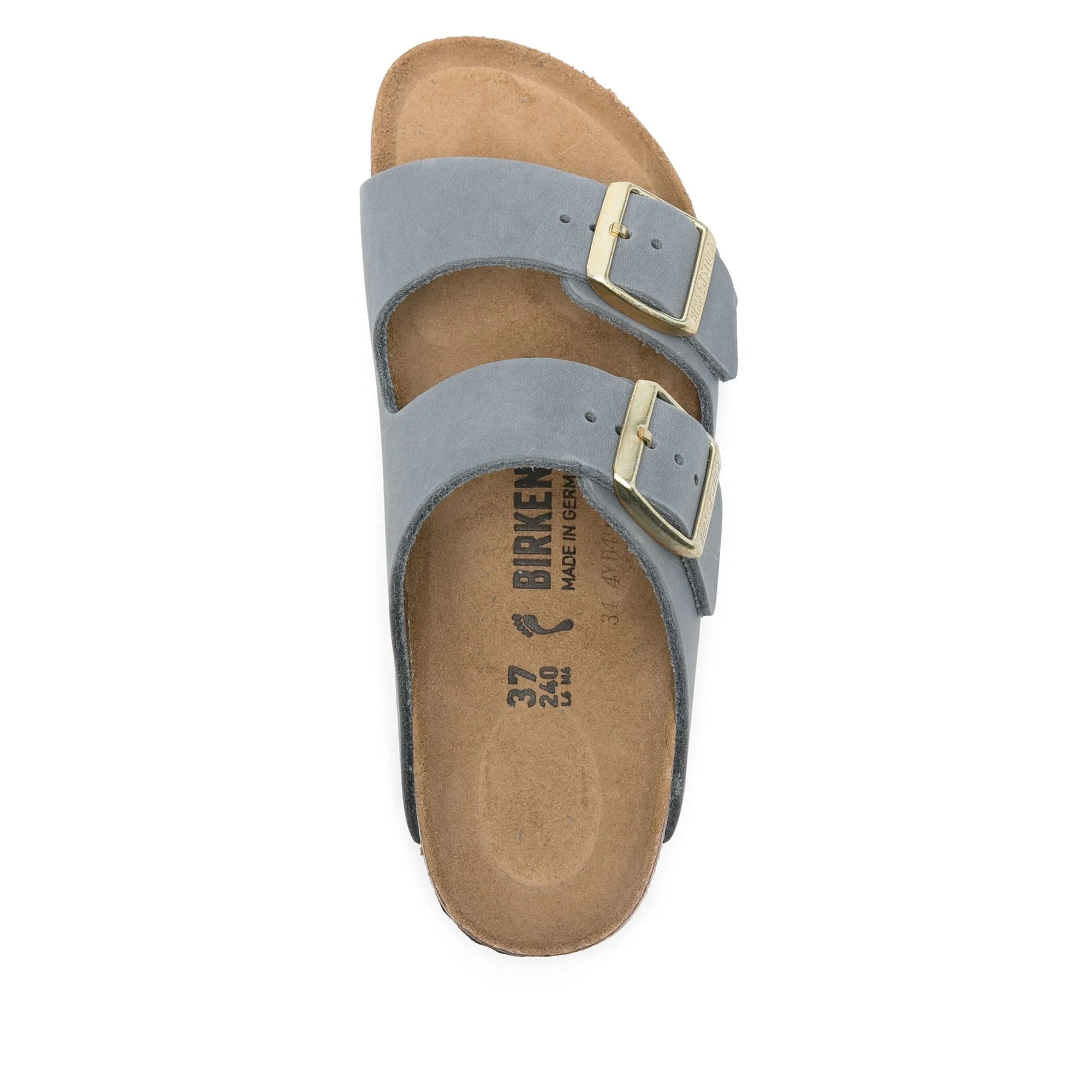Arizona Basalt Gray, Oiled Leather 1029253 Birkenstock vista3