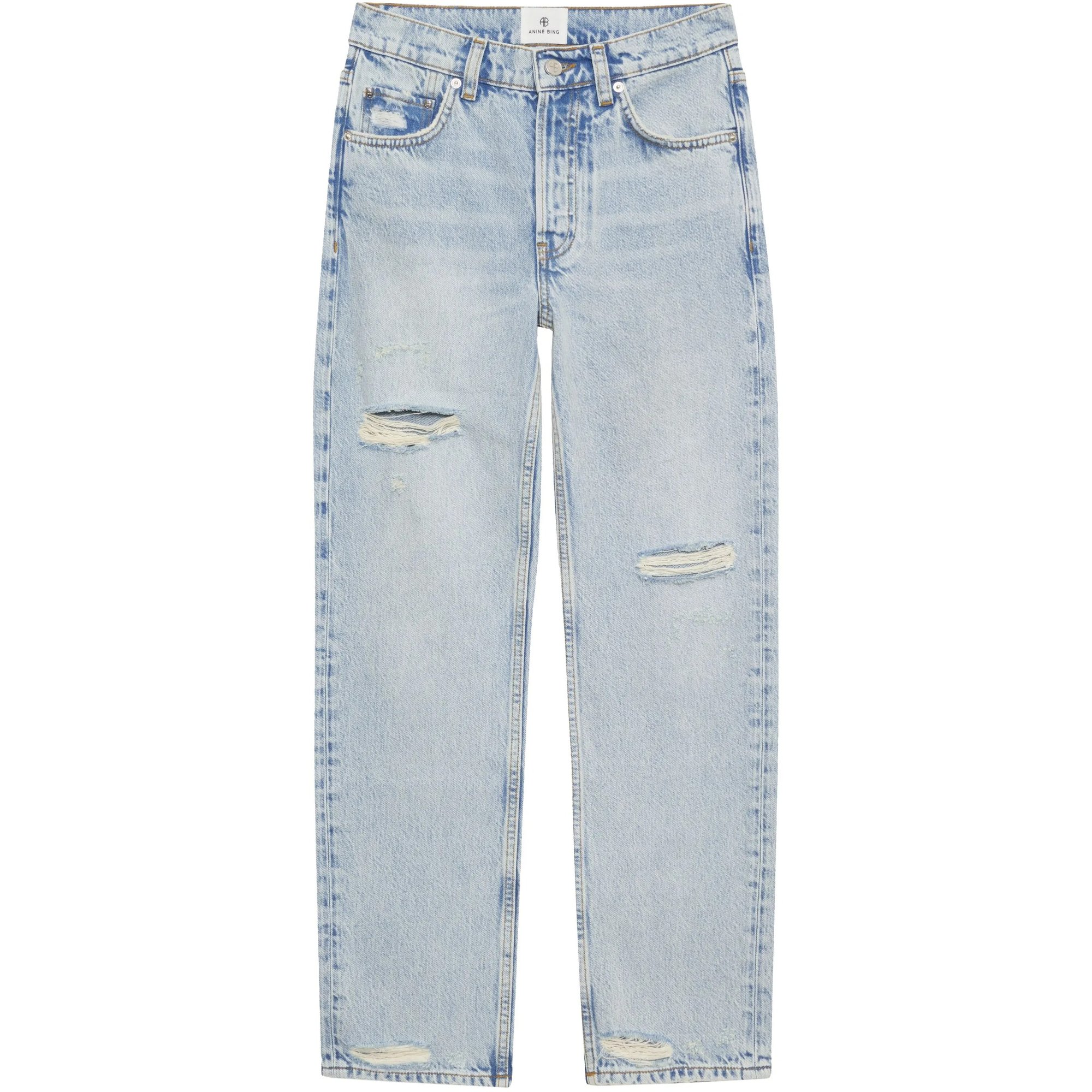 Kate Jean  Destructed Bleached Blue A0610615whd24 Anine Bing vista0