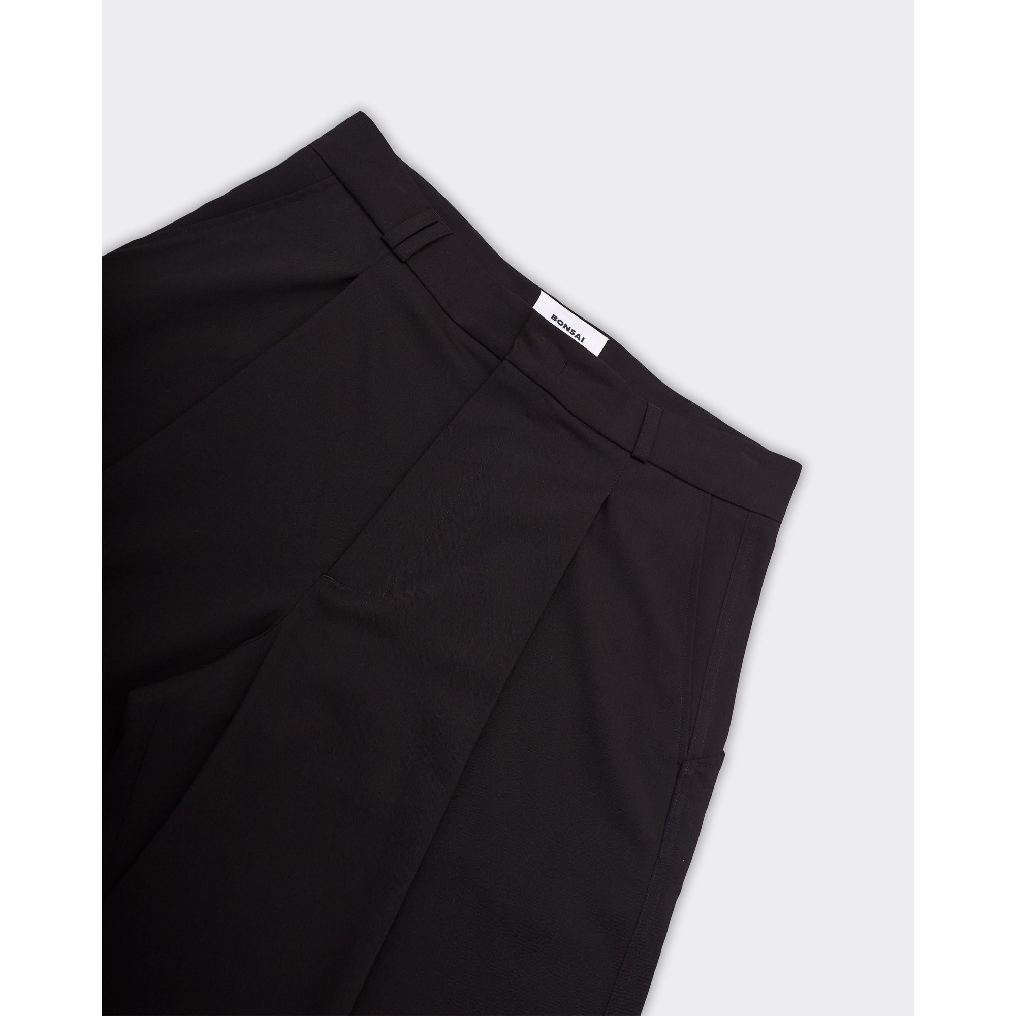 Shorts Super Loose Nero Bonsai vista2