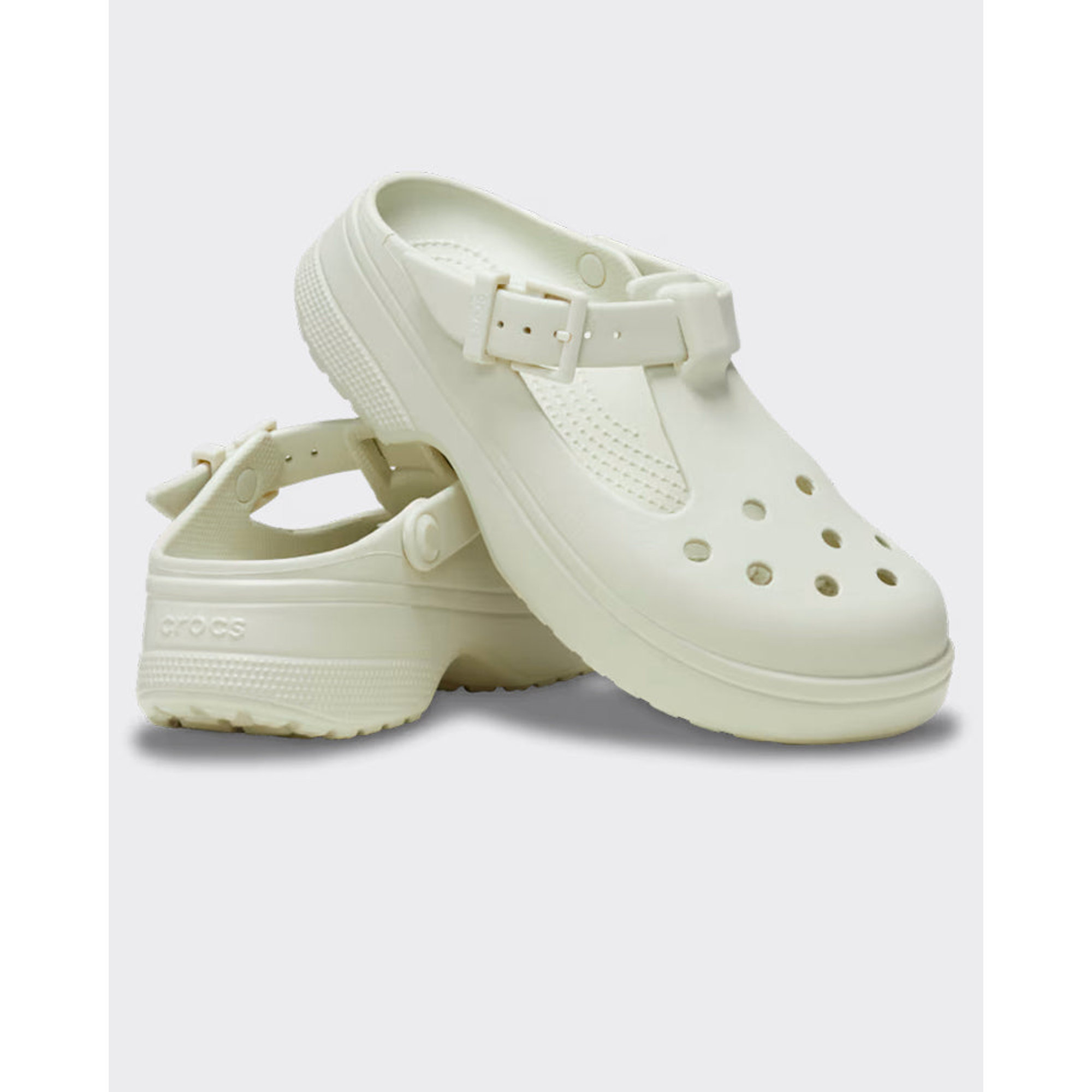 Crocs Classic Mary Jane Clog Linen Crocs vista1